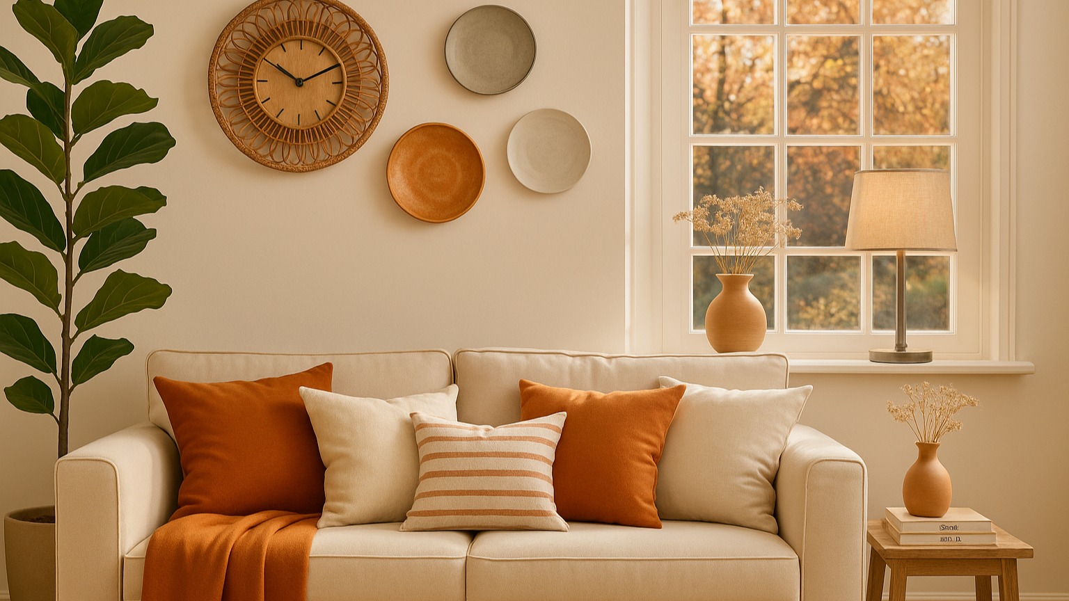 Herbstliche Wandfarben – So setzen Sie Ihre Räume stilvoll in Szene