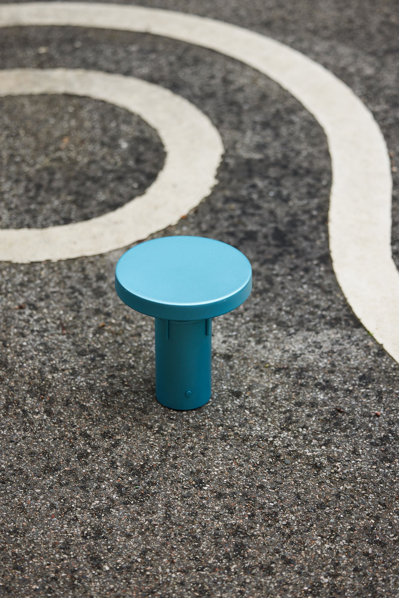 BringMe Tragbare Lampe Mini Metallic Turquoise