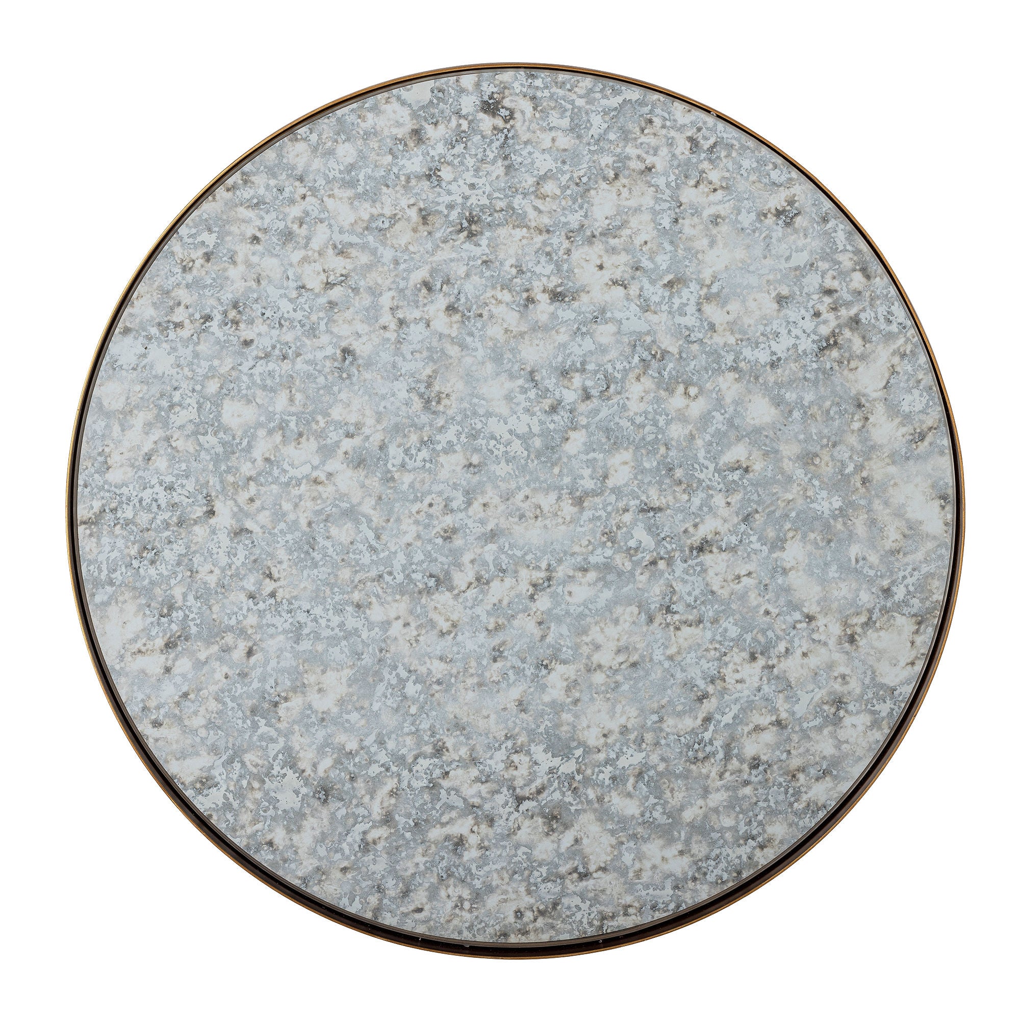 Glacier Tablett, Gold, Metal, Glass