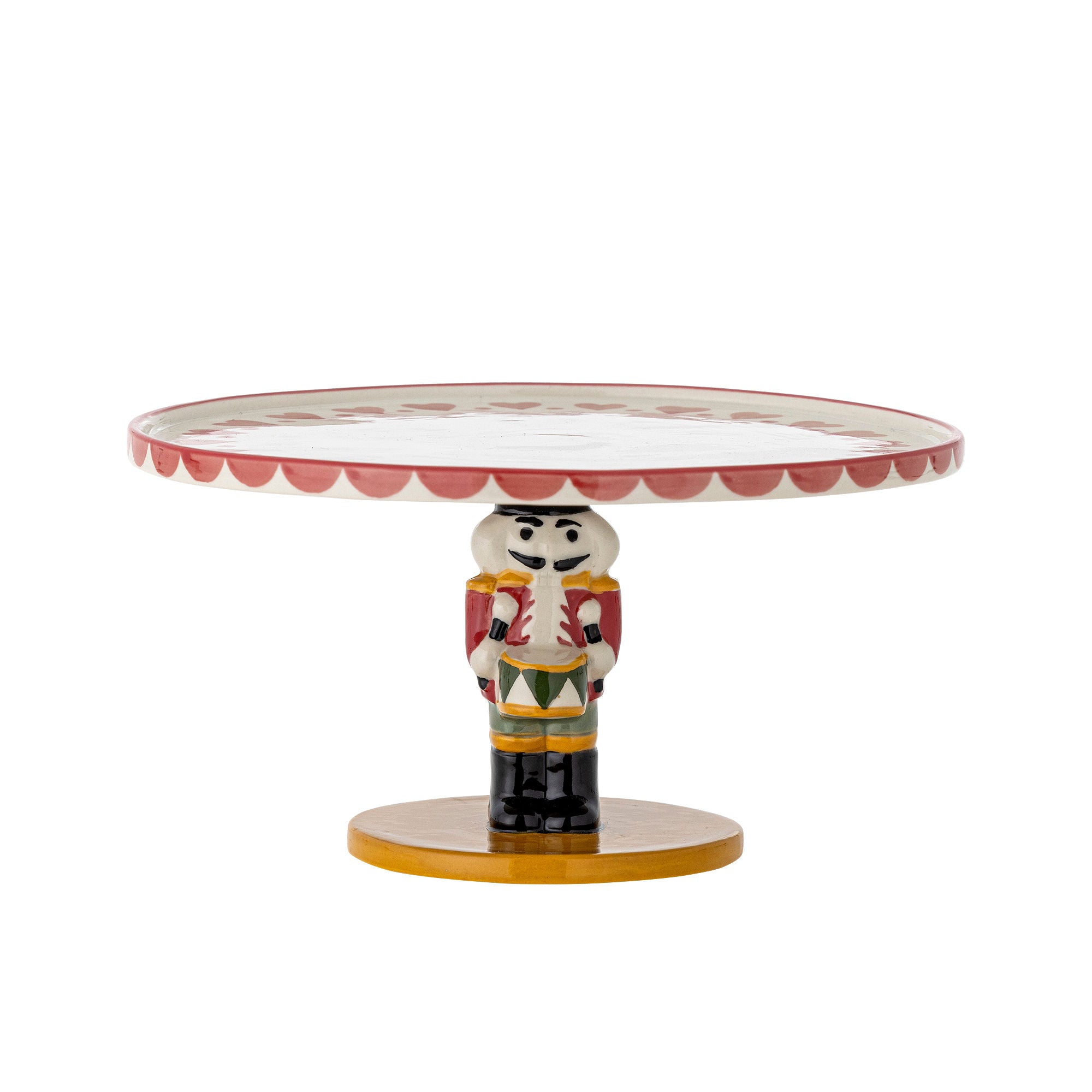 Jolly Kuchenteller, Rot, Steingut