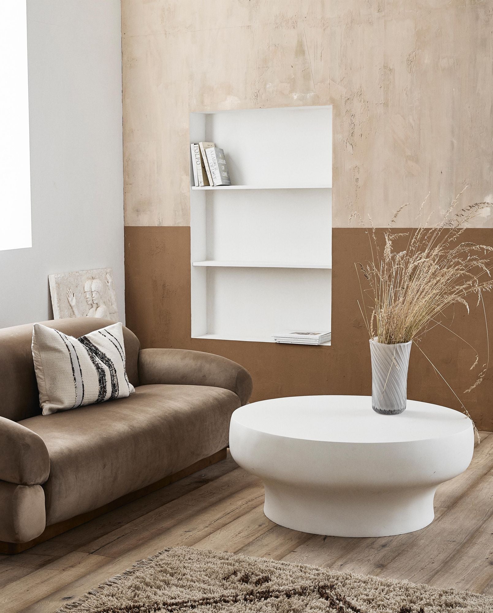 HELLE Glasvase mit Twist Design für Moderne Eleganz und Vielseitige Tisch Oder Bodendekoration