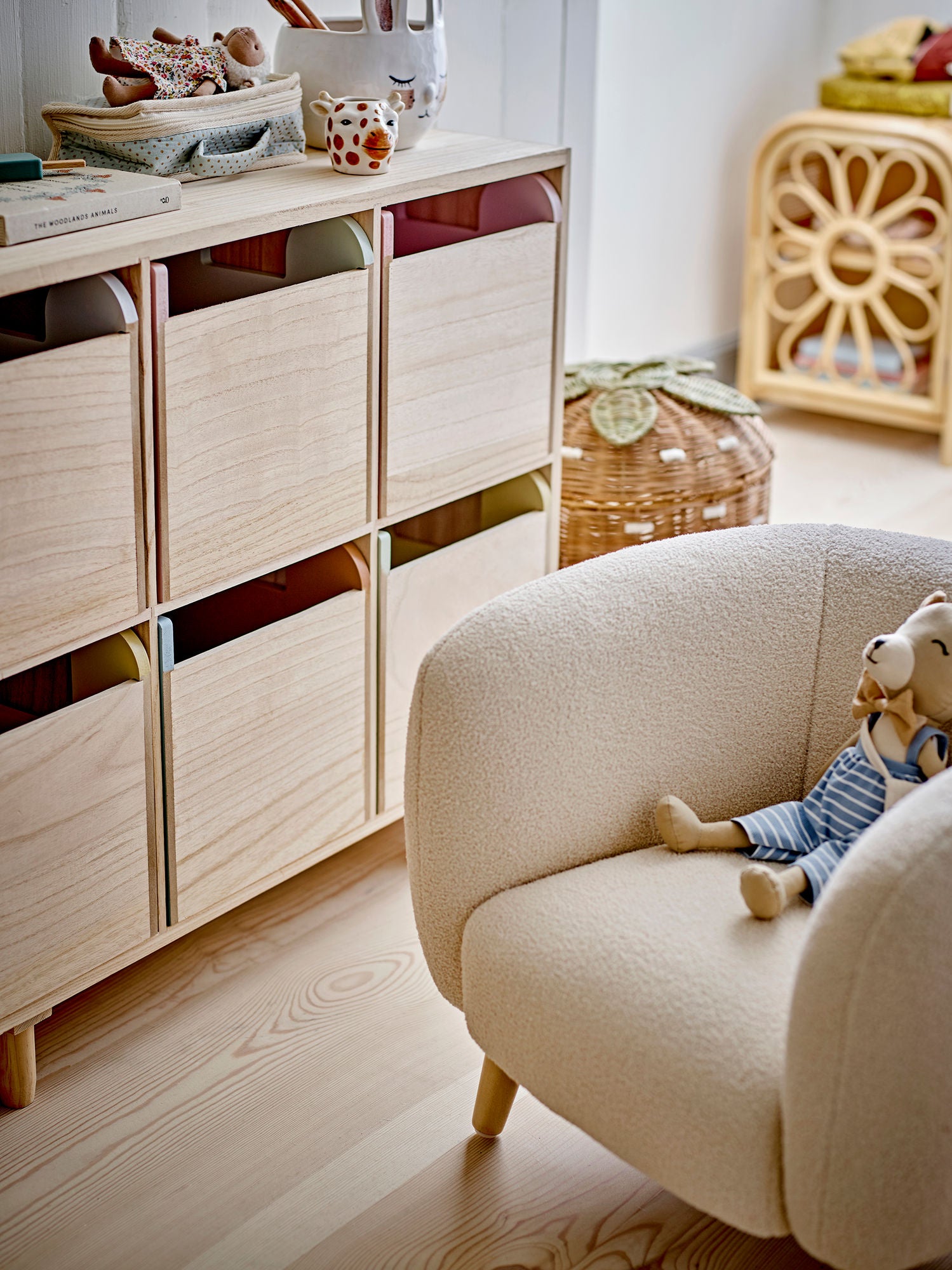 Calle Bücherregal mit Schubladen