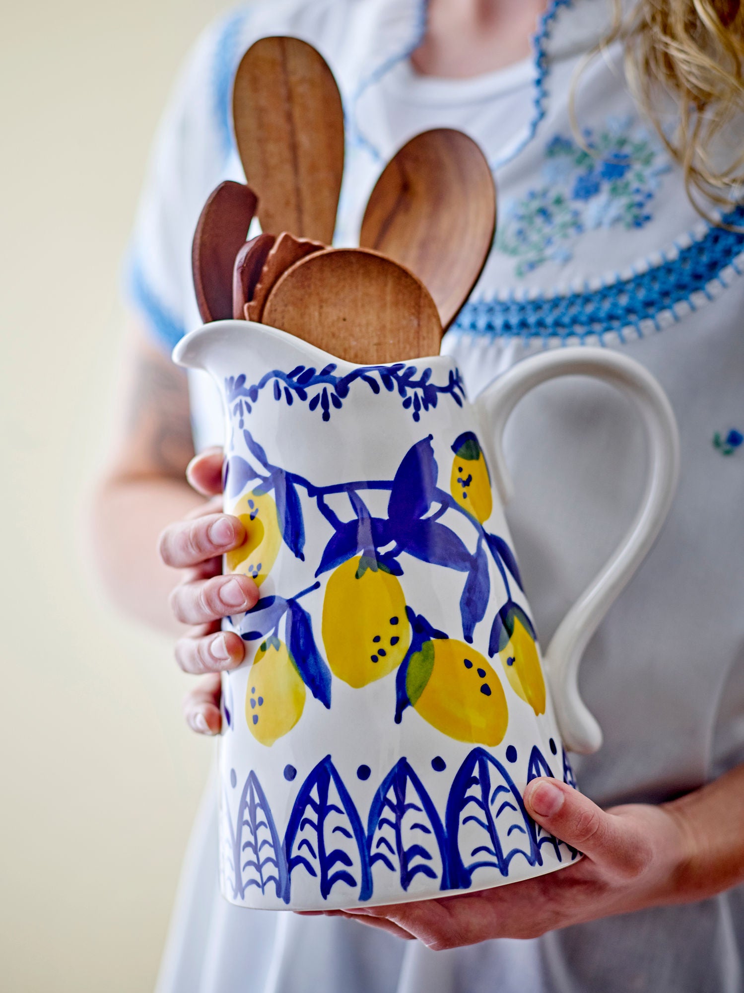 Maxima Krug, Zitronenmotiv, Steingut