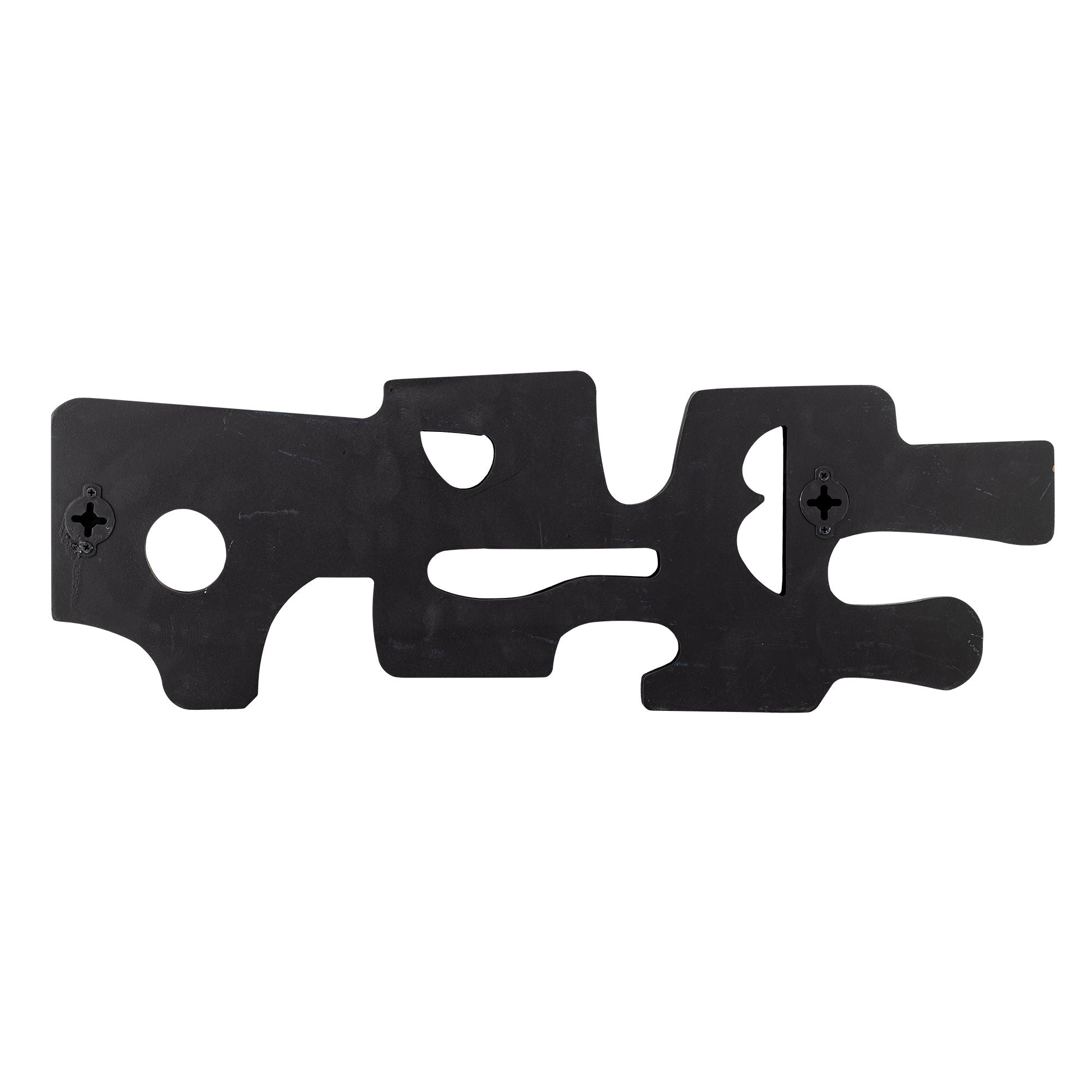 Sare Wanddekoration, Schwarz, MDF