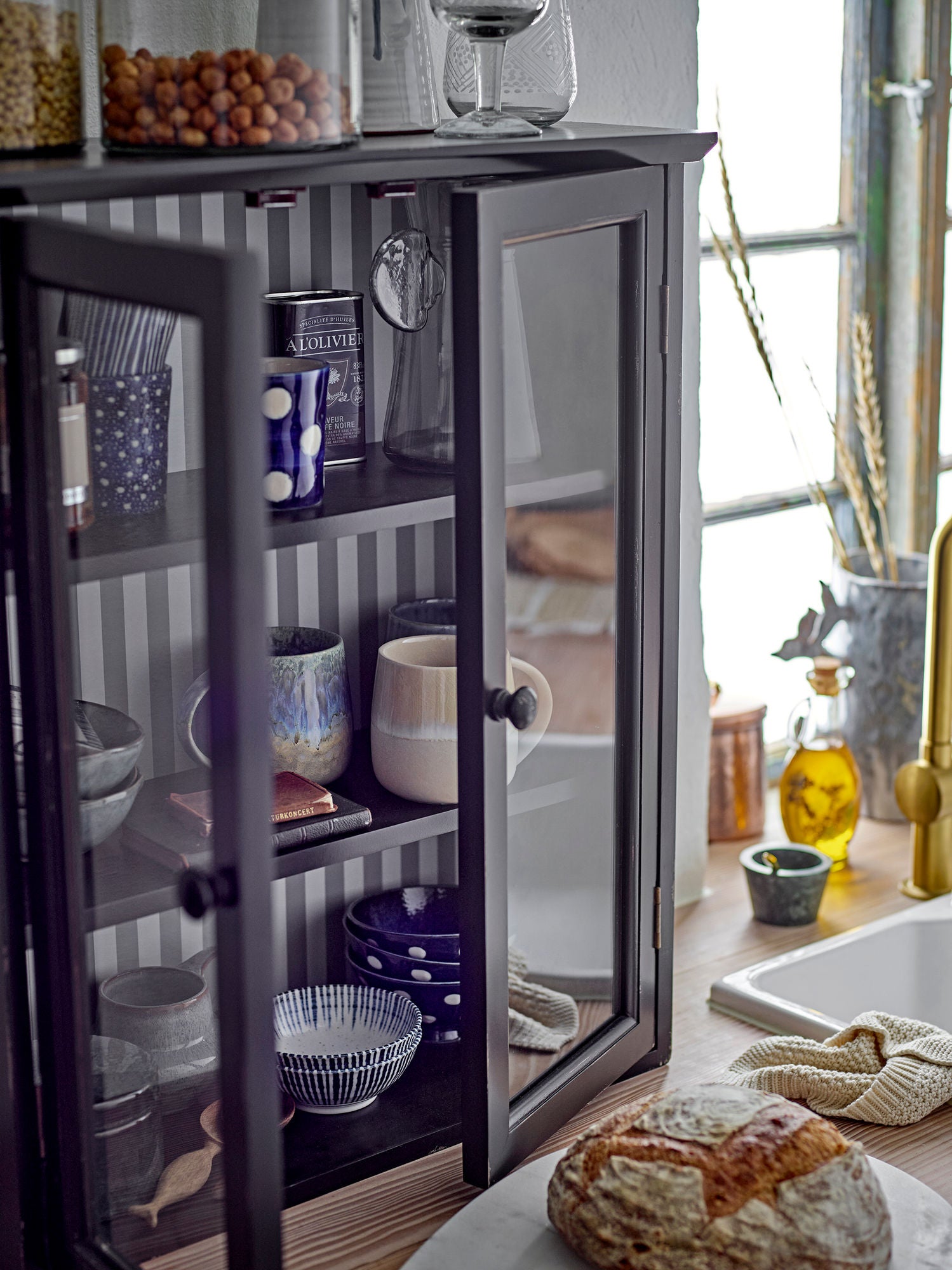 Cloe Becher, Steinzeug mit reaktiver Glasur im 3er-Set