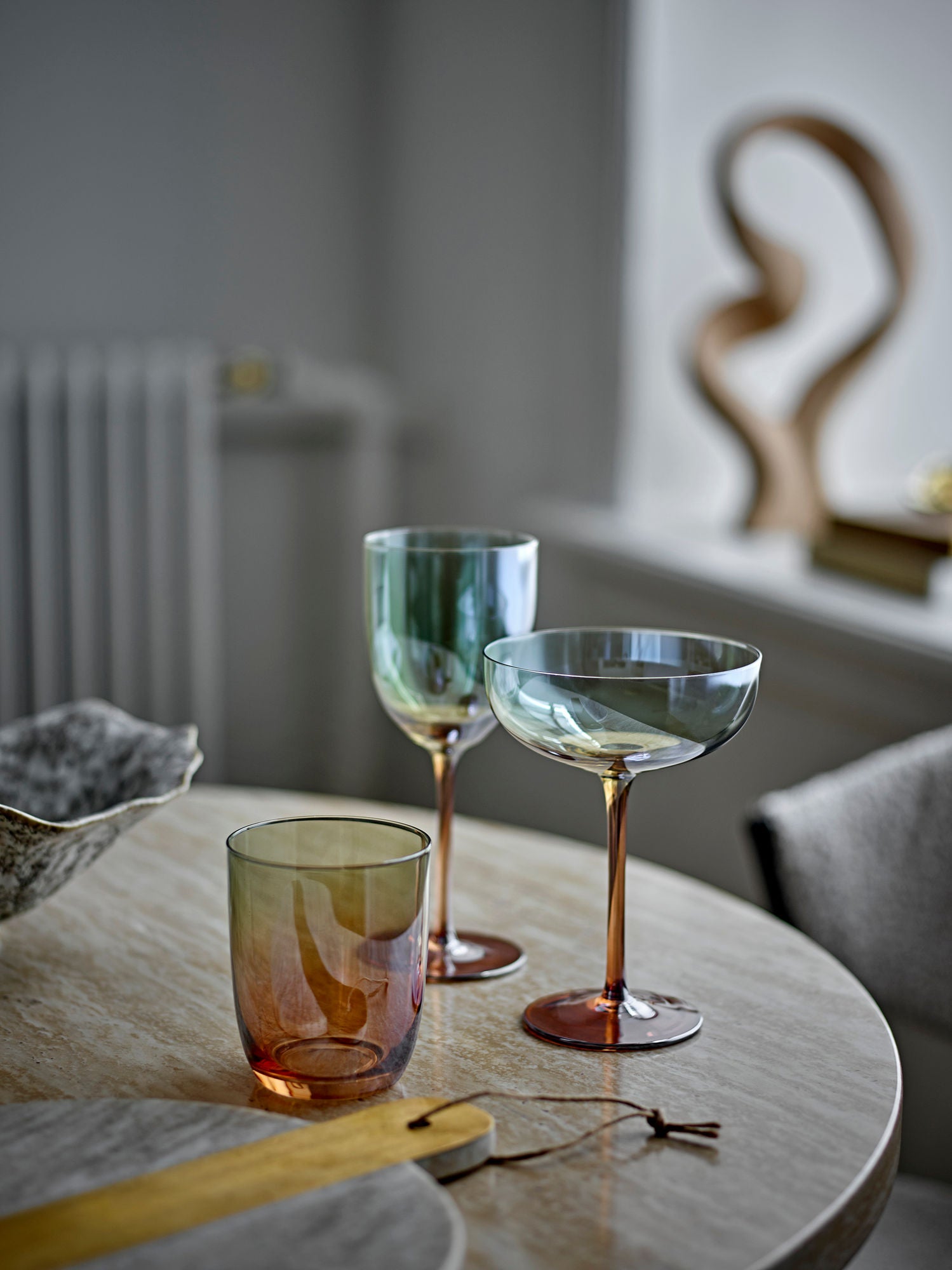 Aston Cocktailglas 4er-Set, Bronze, Glas