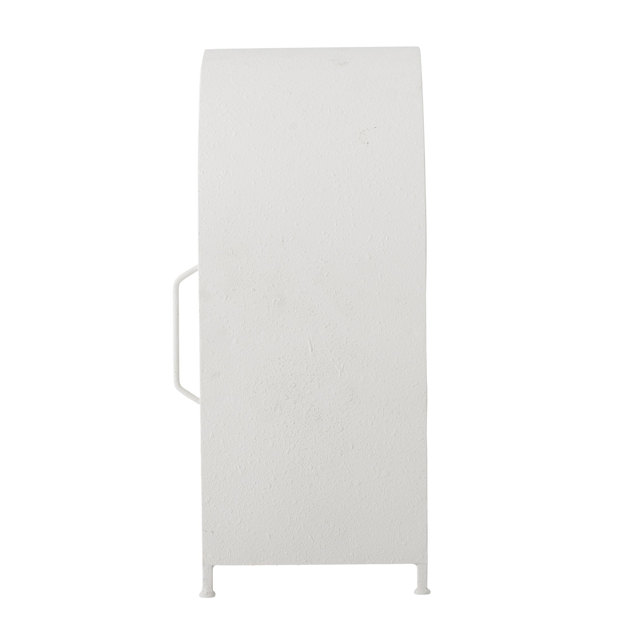 Soria Kabinett, Metall, Weiß lackiert