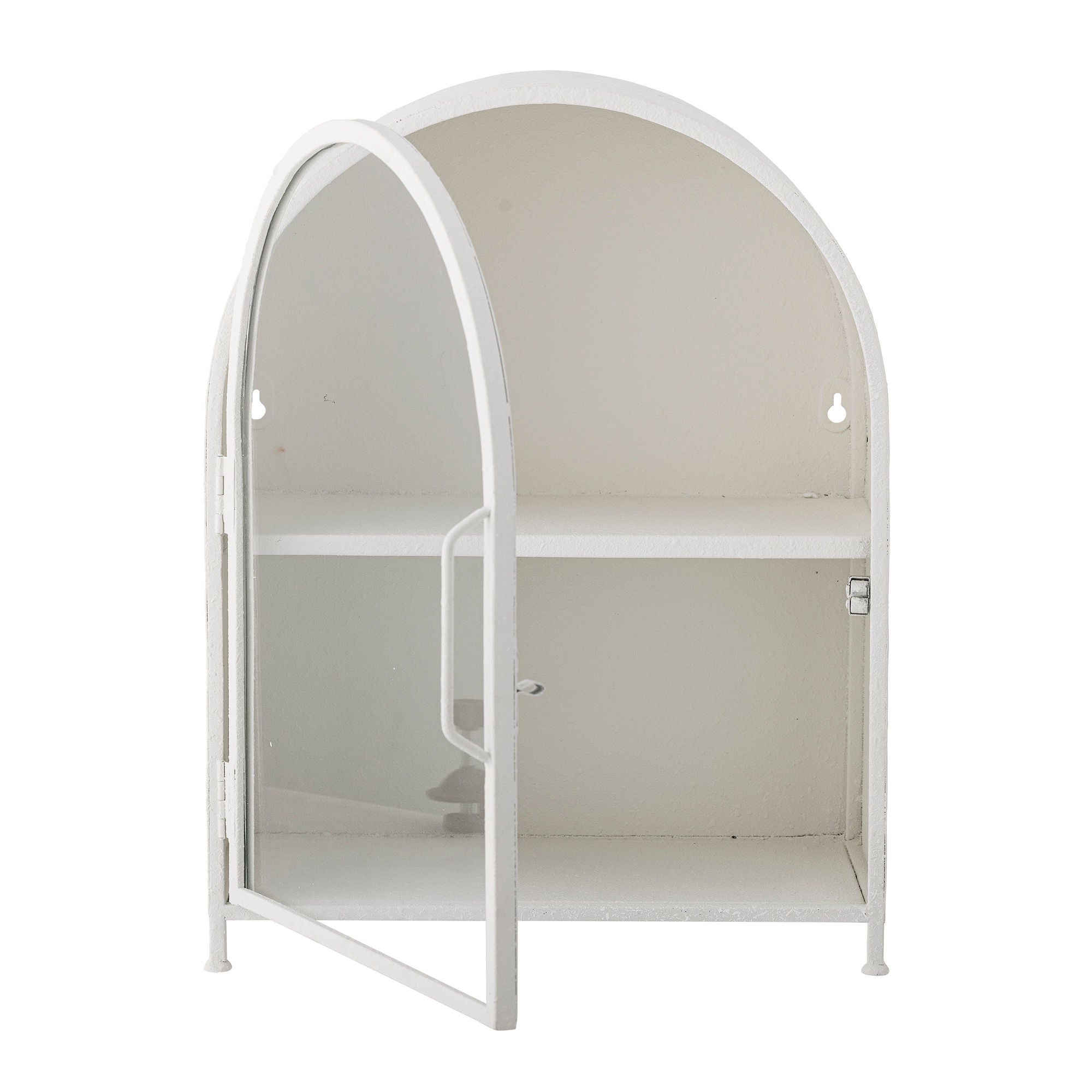 Soria Kabinett, Metall, Weiß lackiert