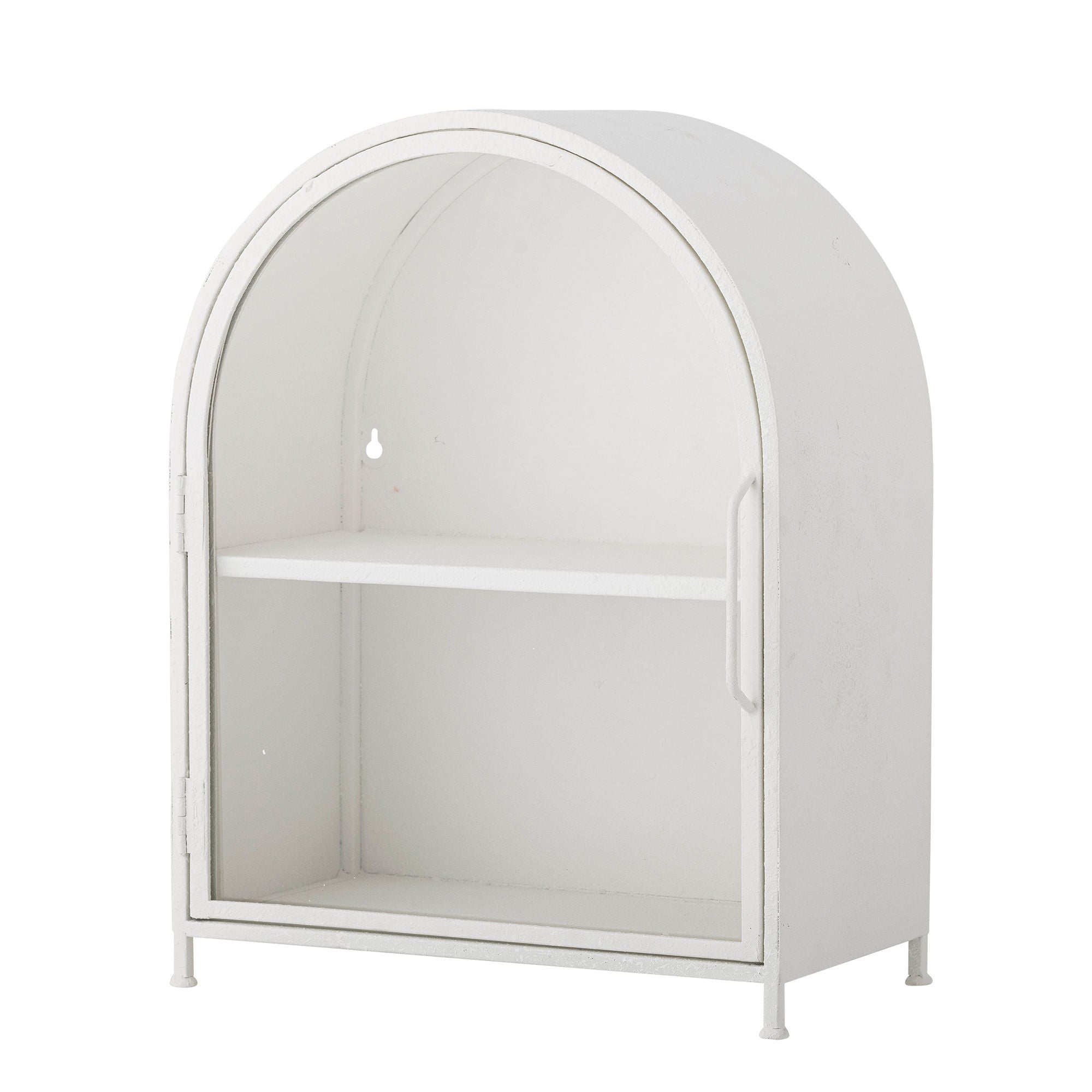 Soria Kabinett, Metall, Weiß lackiert