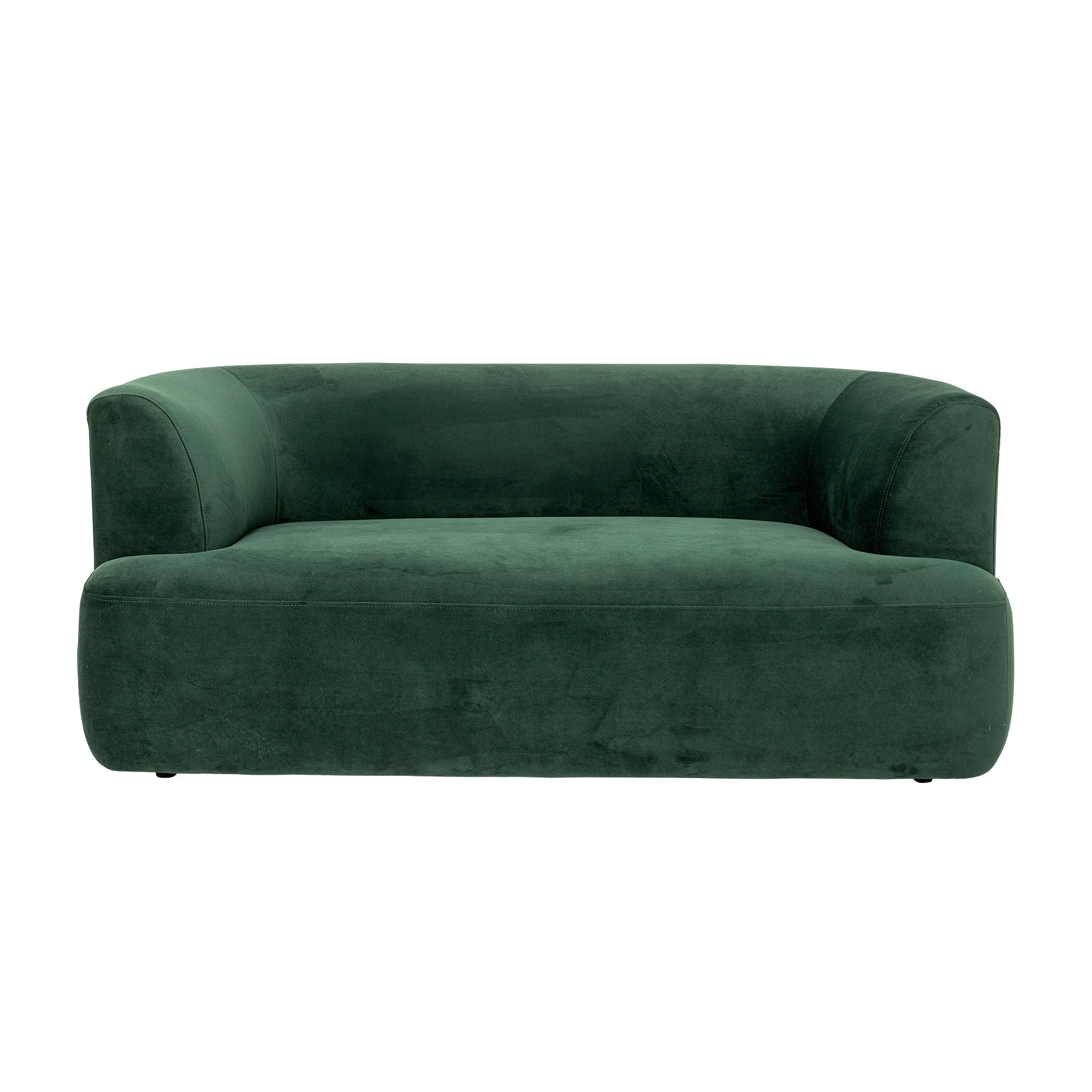 Morgan Sofa aus grünem Velours