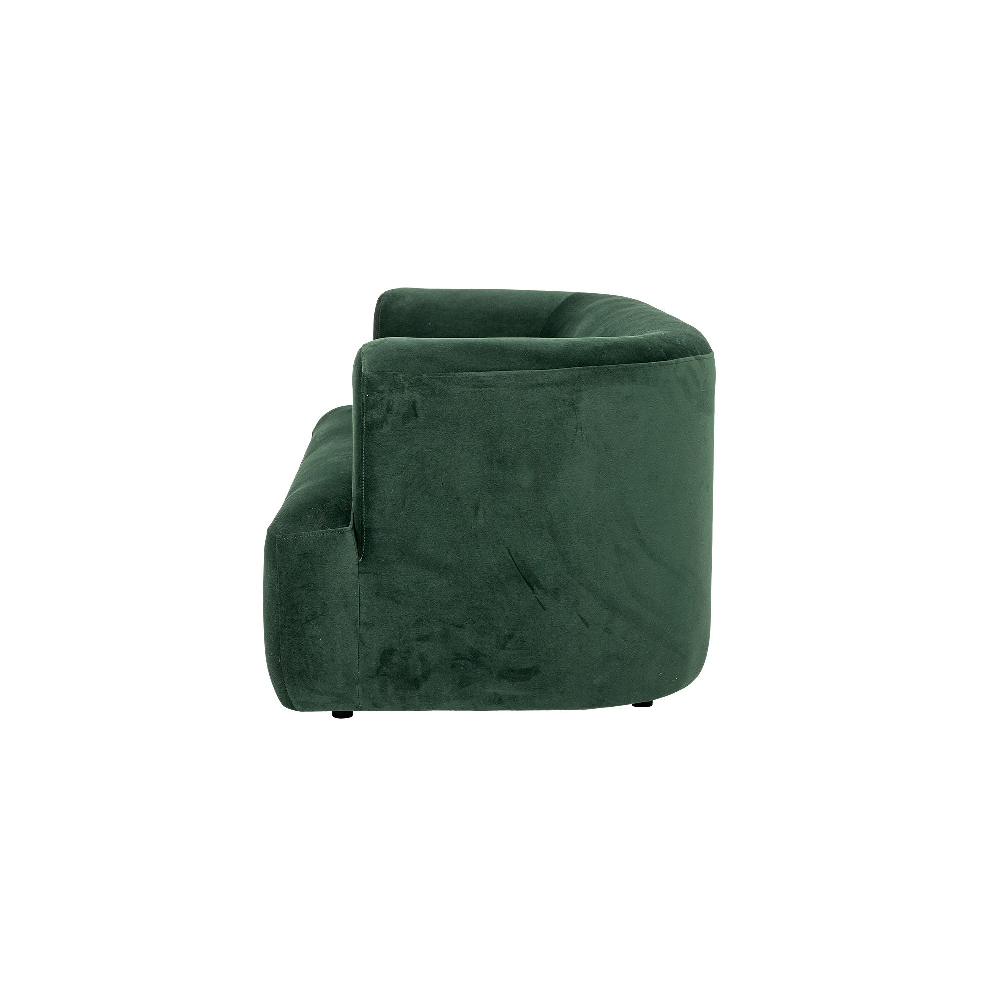 Morgan Sofa aus grünem Velours