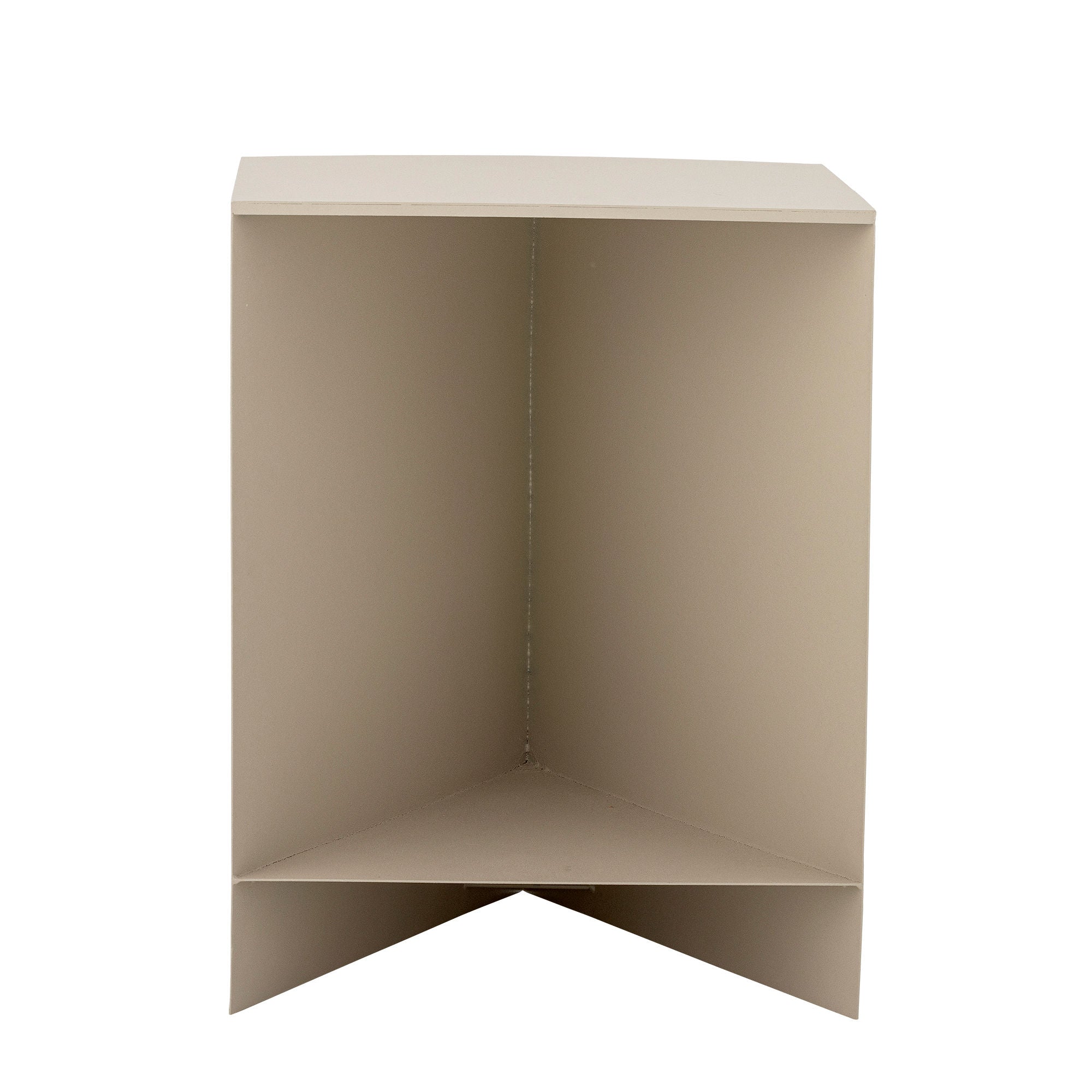 Tasha Beistelltisch mit skulpturalem Design in Beige