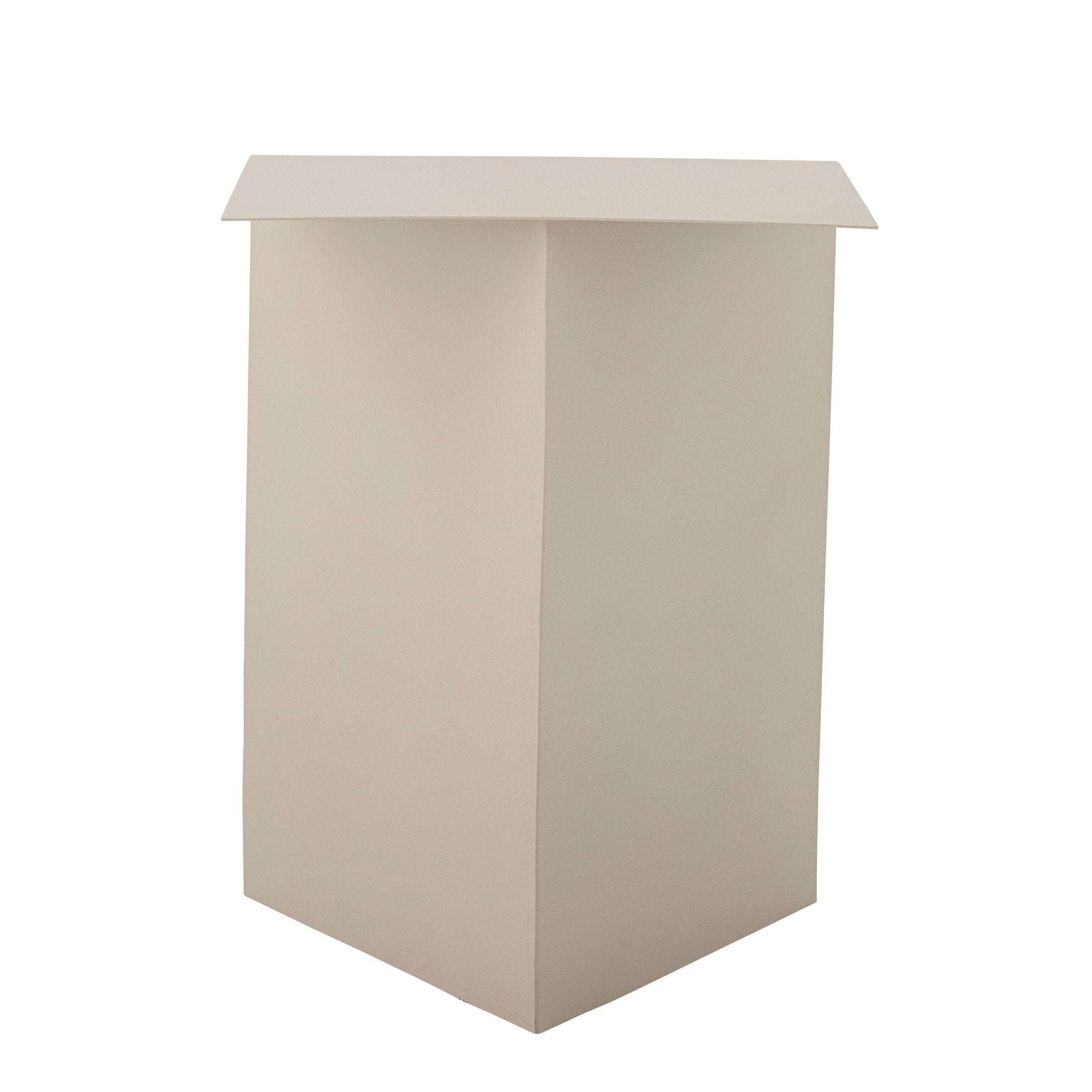 Tasha Beistelltisch mit skulpturalem Design in Beige