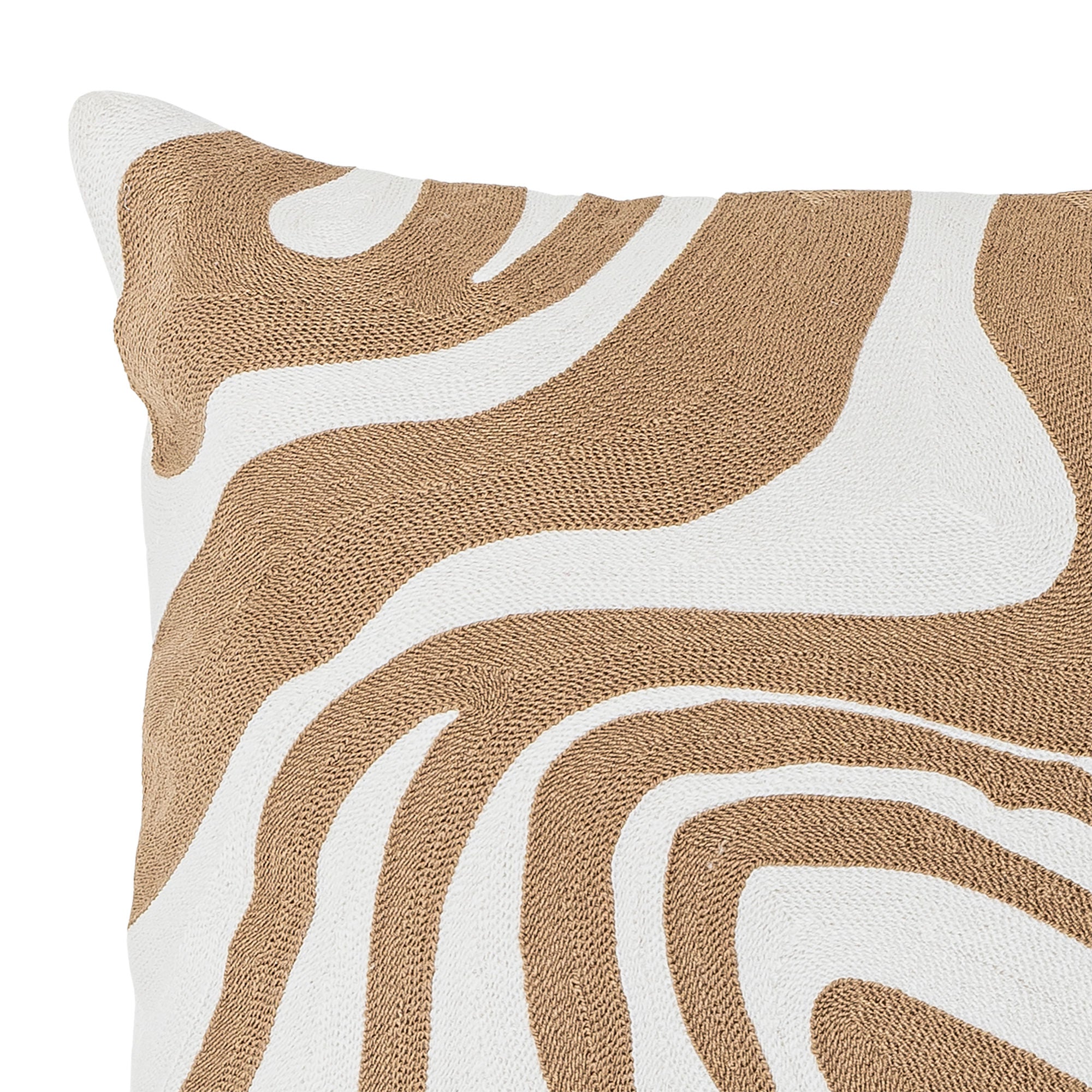 Aba Kissen mit organischem Muster