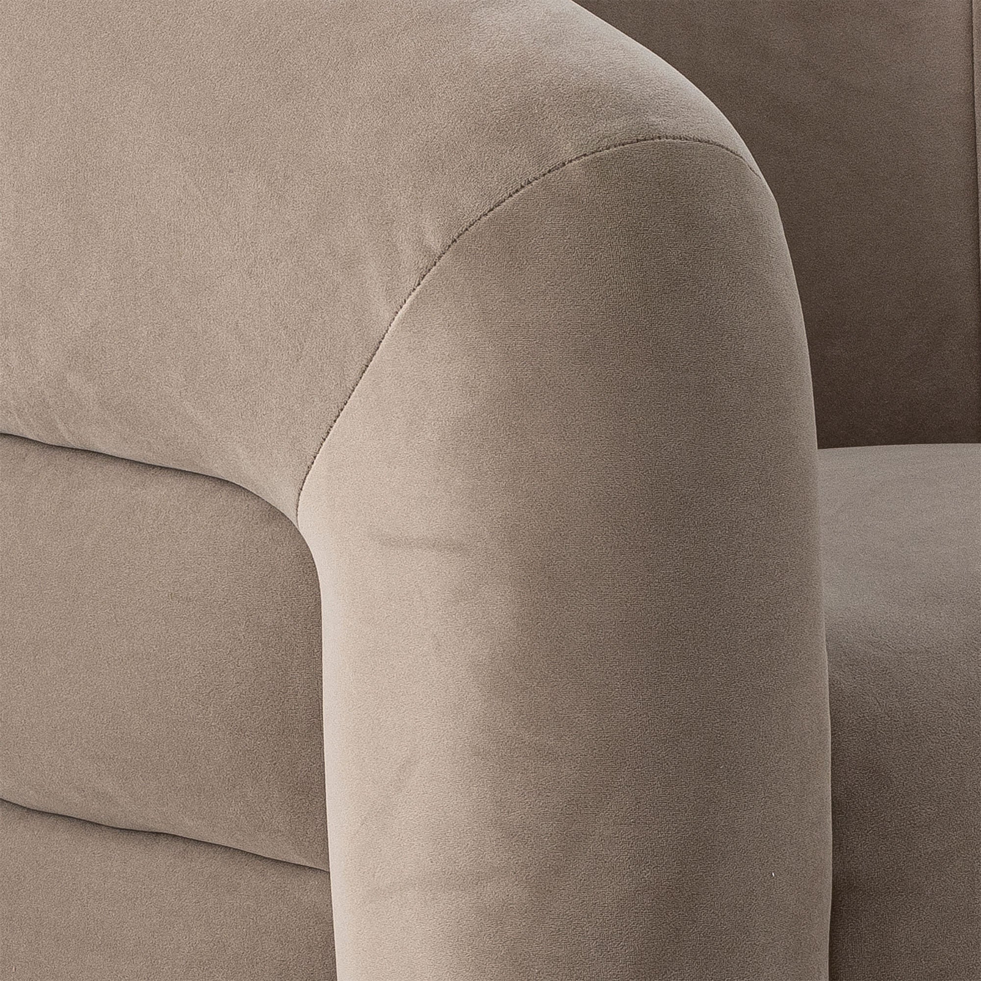 Joel Loungesessel, Grau, Polyester