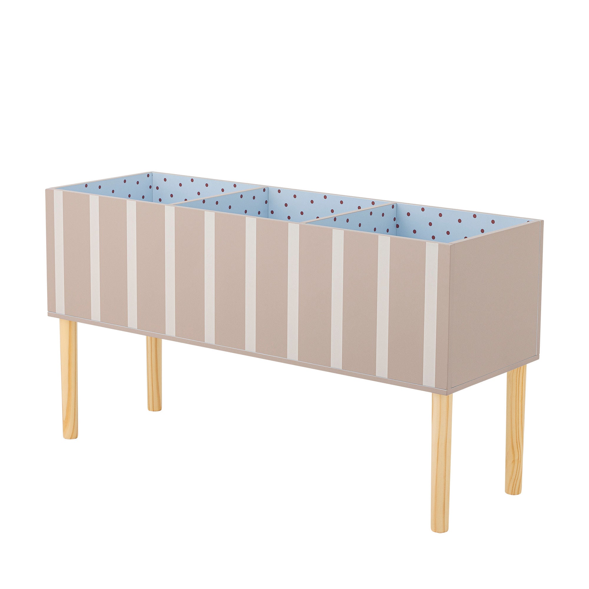 Salam Bücherständer, Braun, FSC® 100%, MDF