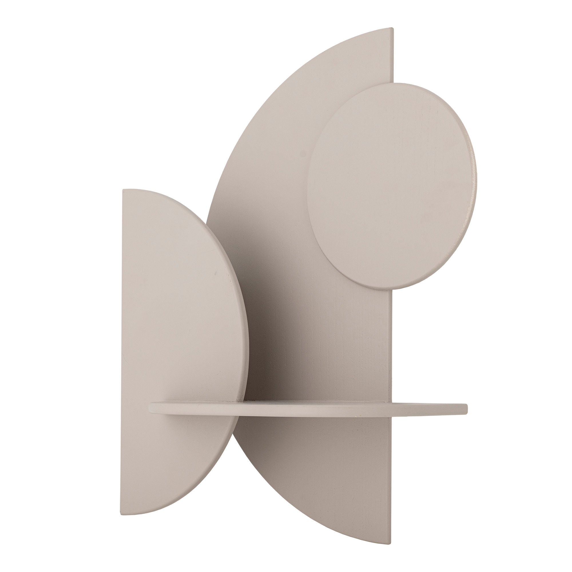 Leonard Regal mit asymmetrischer Form in Sandfarbe