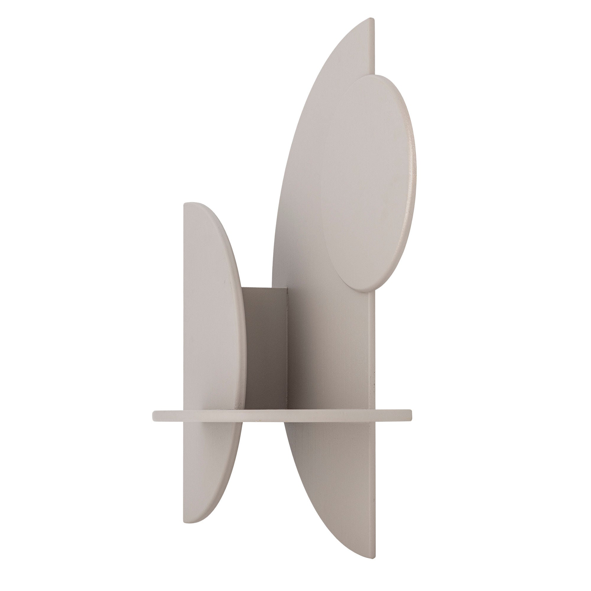 Leonard Regal mit asymmetrischer Form in Sandfarbe