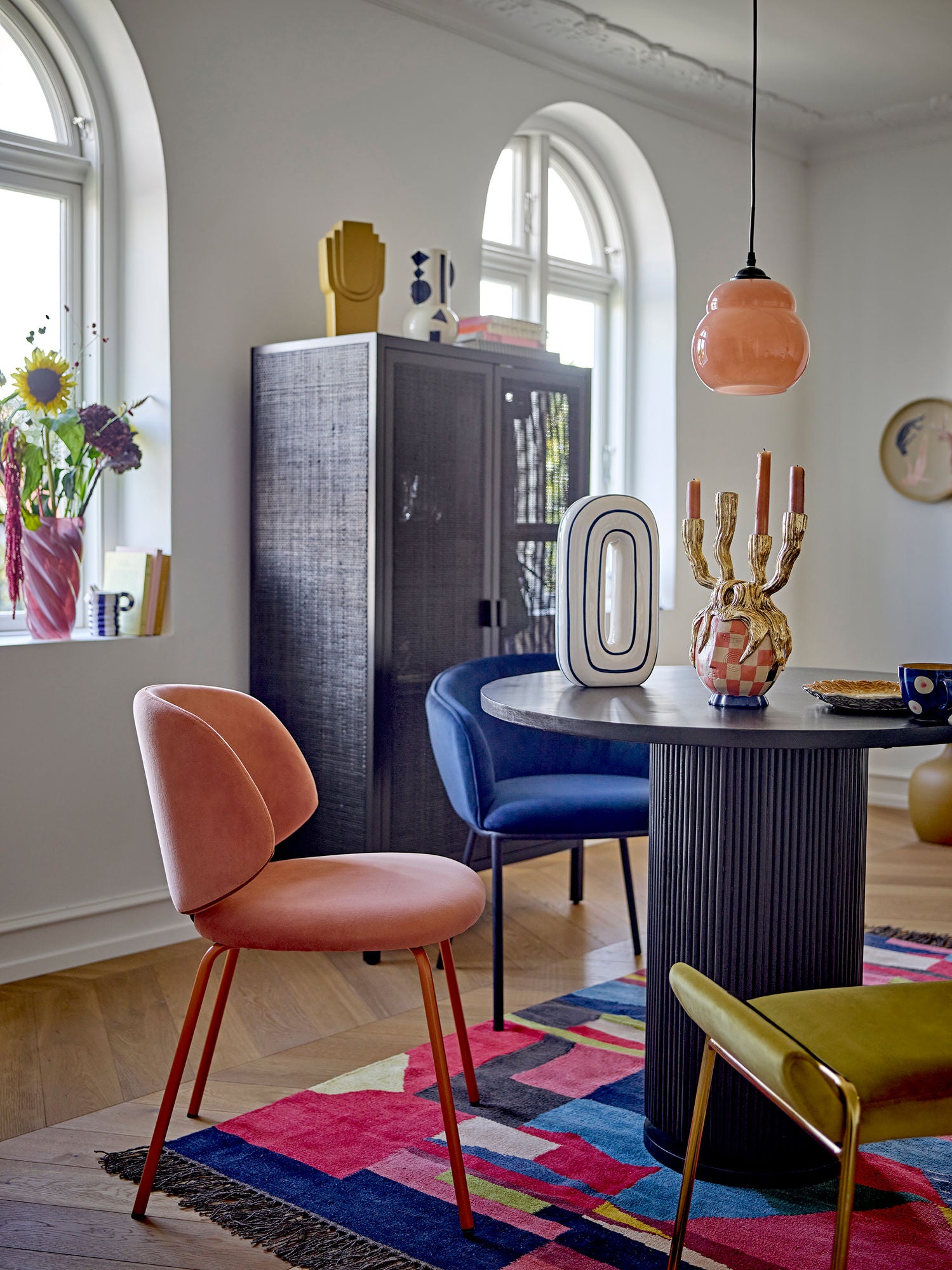 Marikka Kabinett, Schwarz, FSC® 100%, Mahogany