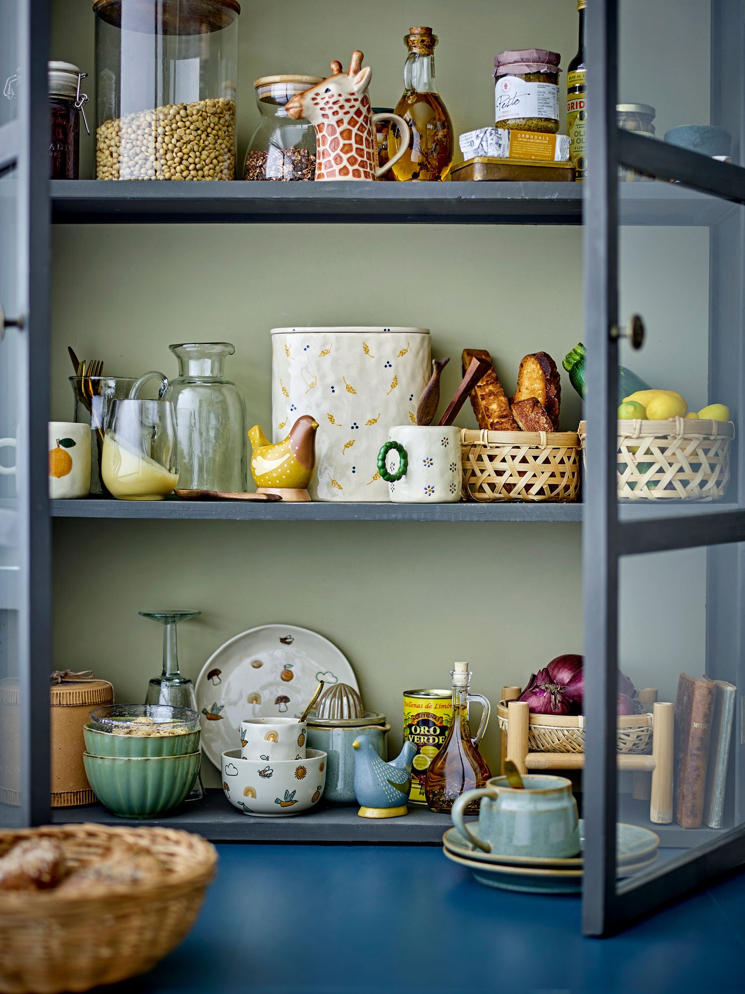 Ballard Trinkglas, Goldtöne, 4er-Set, Glas