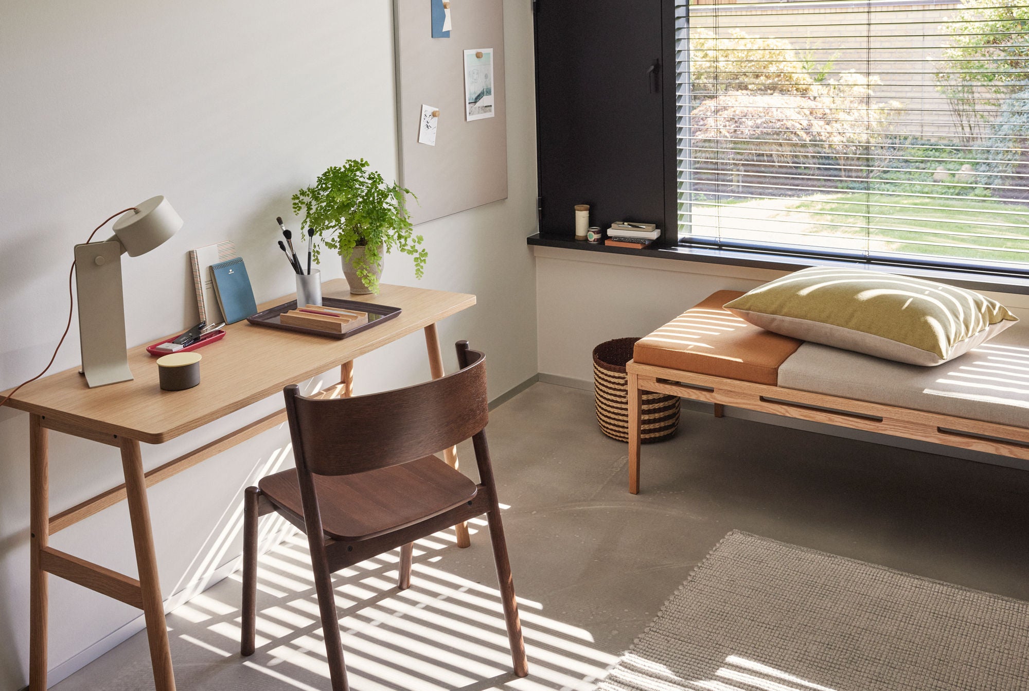 Amber Daybed Beige/Naturfarben