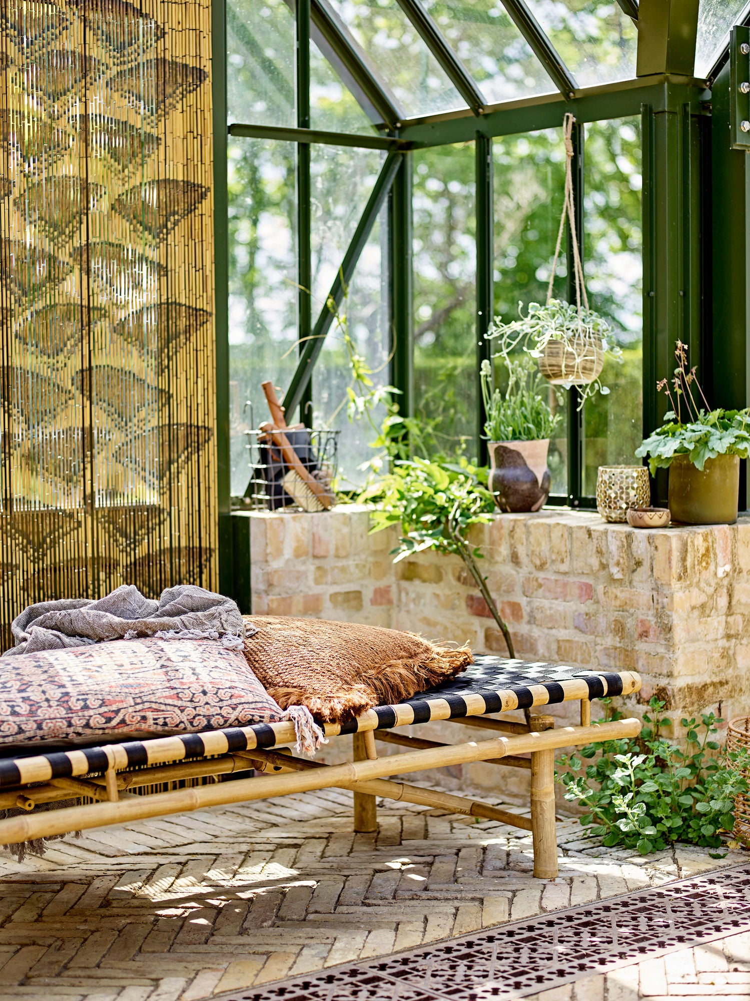 Vida Tagesbett, Schwarz, Bambus