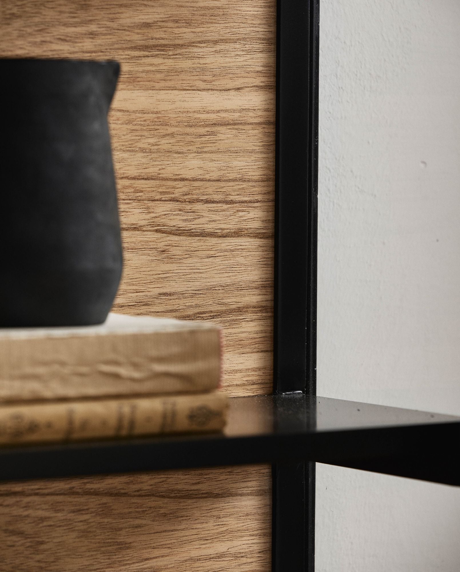 BEI Wandschrank Schiebetüren Schwarz Glasfront Zwei Glastüren Inklusive Montageset