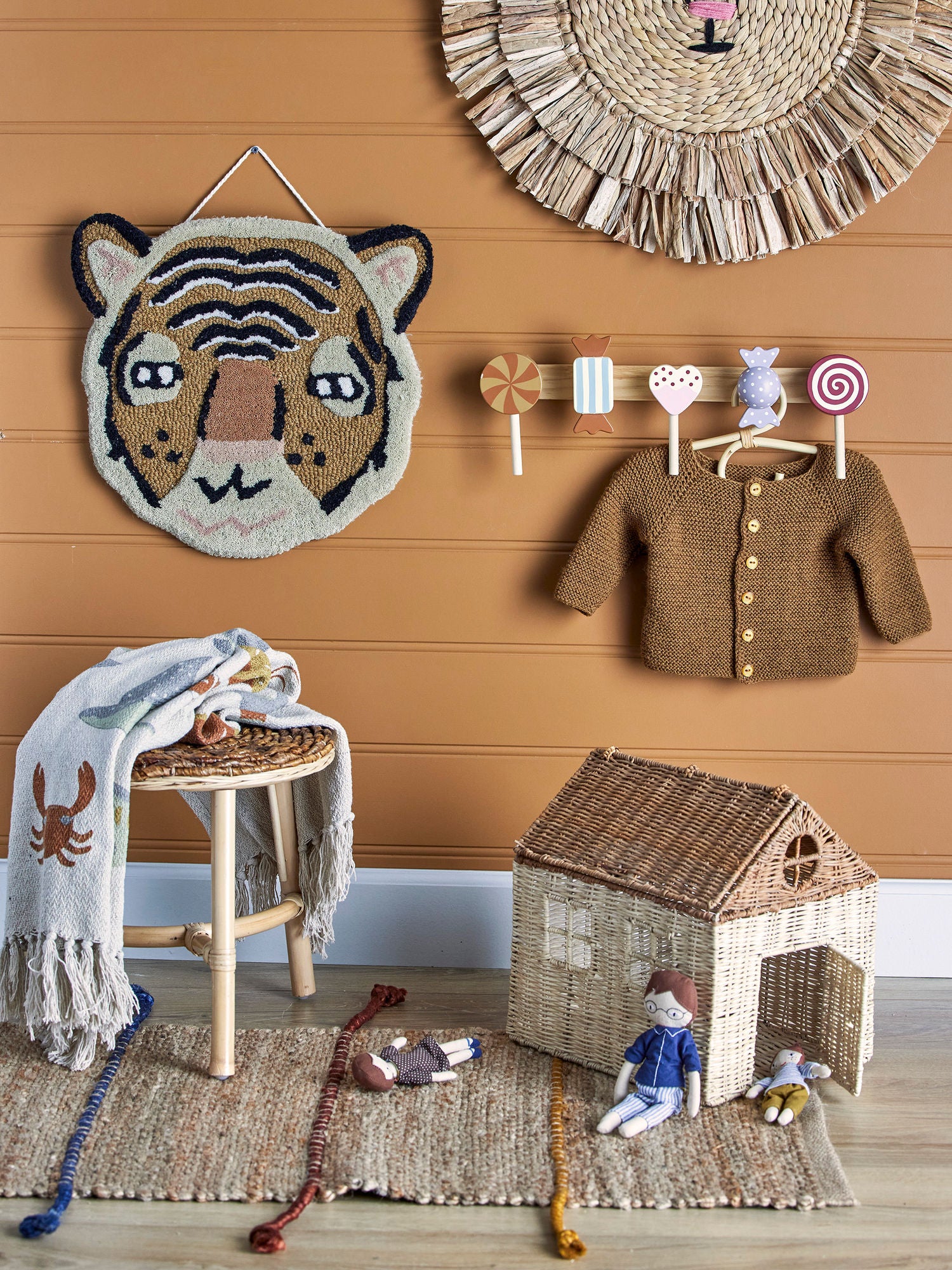 Rudy Garderobe, Braun, FSC® 100%, MDF