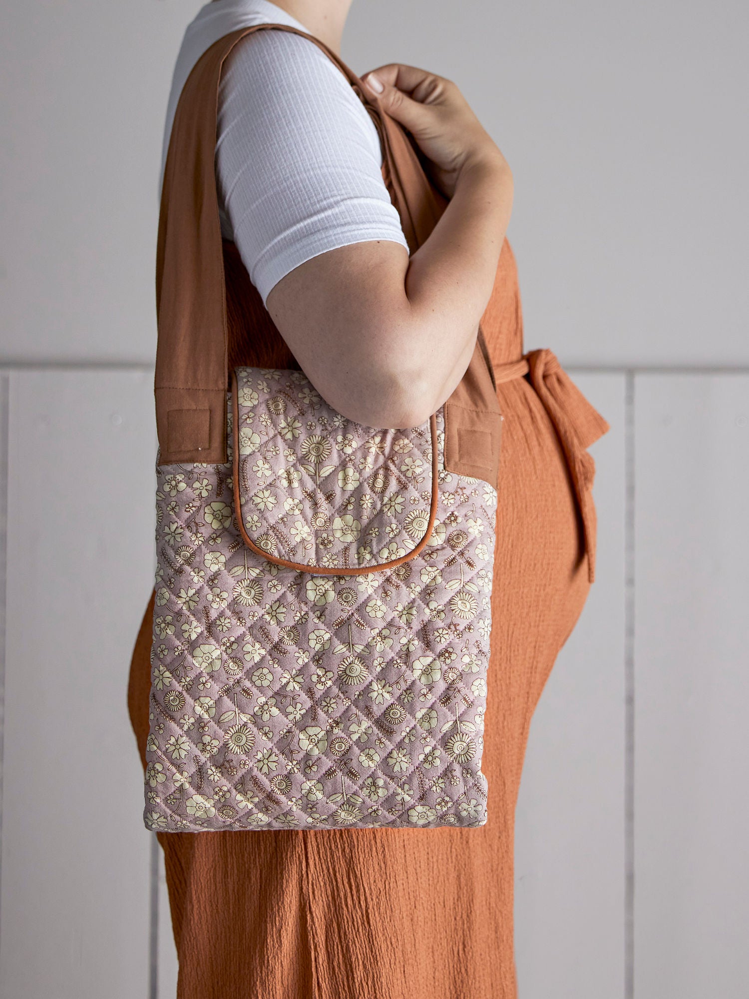 Thanne Wickelauflage, Braun, Baumwolle