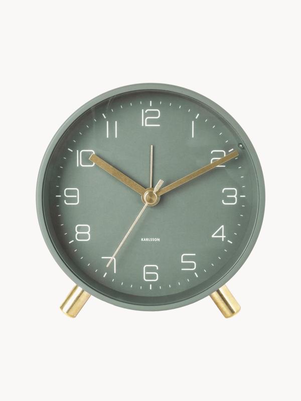 Karlsson Lofty Wecker – Minimalistisches Design mit goldenen Akzenten