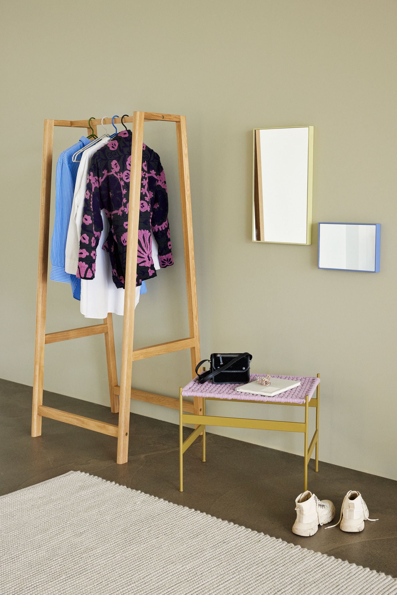 Shine Spiegel Medium Gelb