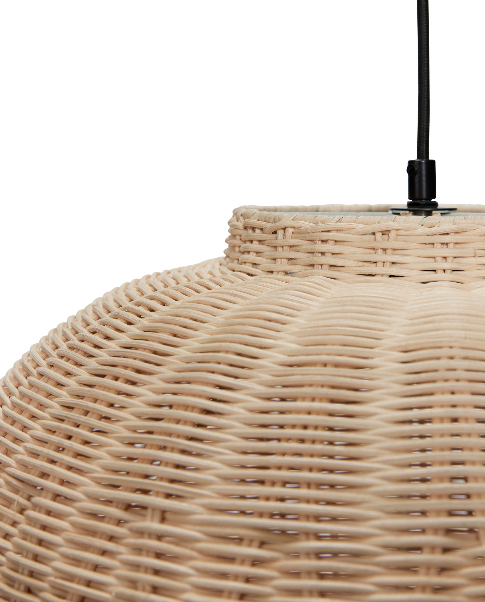 Chand Hängelampe Runde Naturfarben