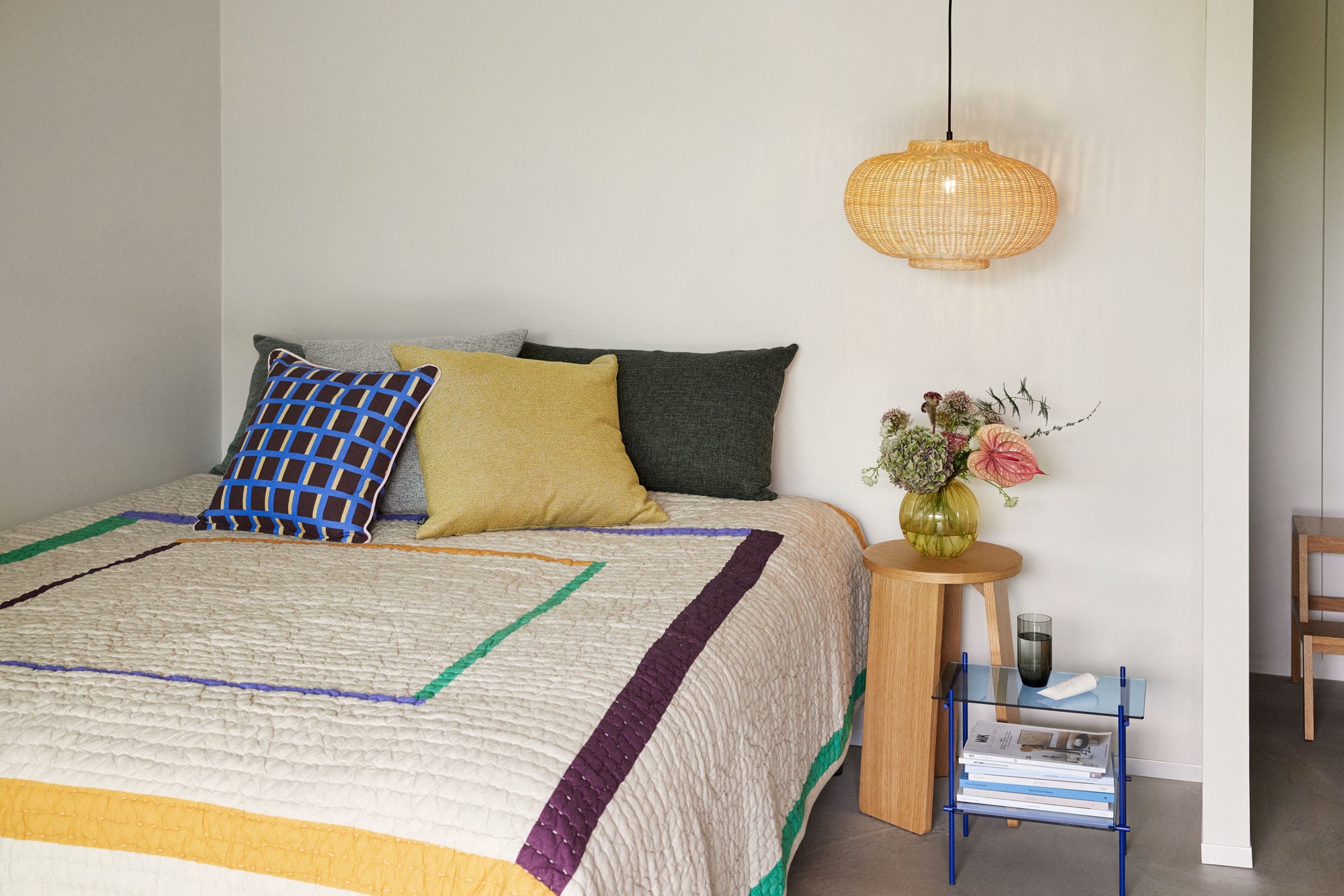 Chand Rattan Pendelleuchte Naturfarben Aus Korbgeflecht mit E27 Fassung und Nachhaltigem Stil