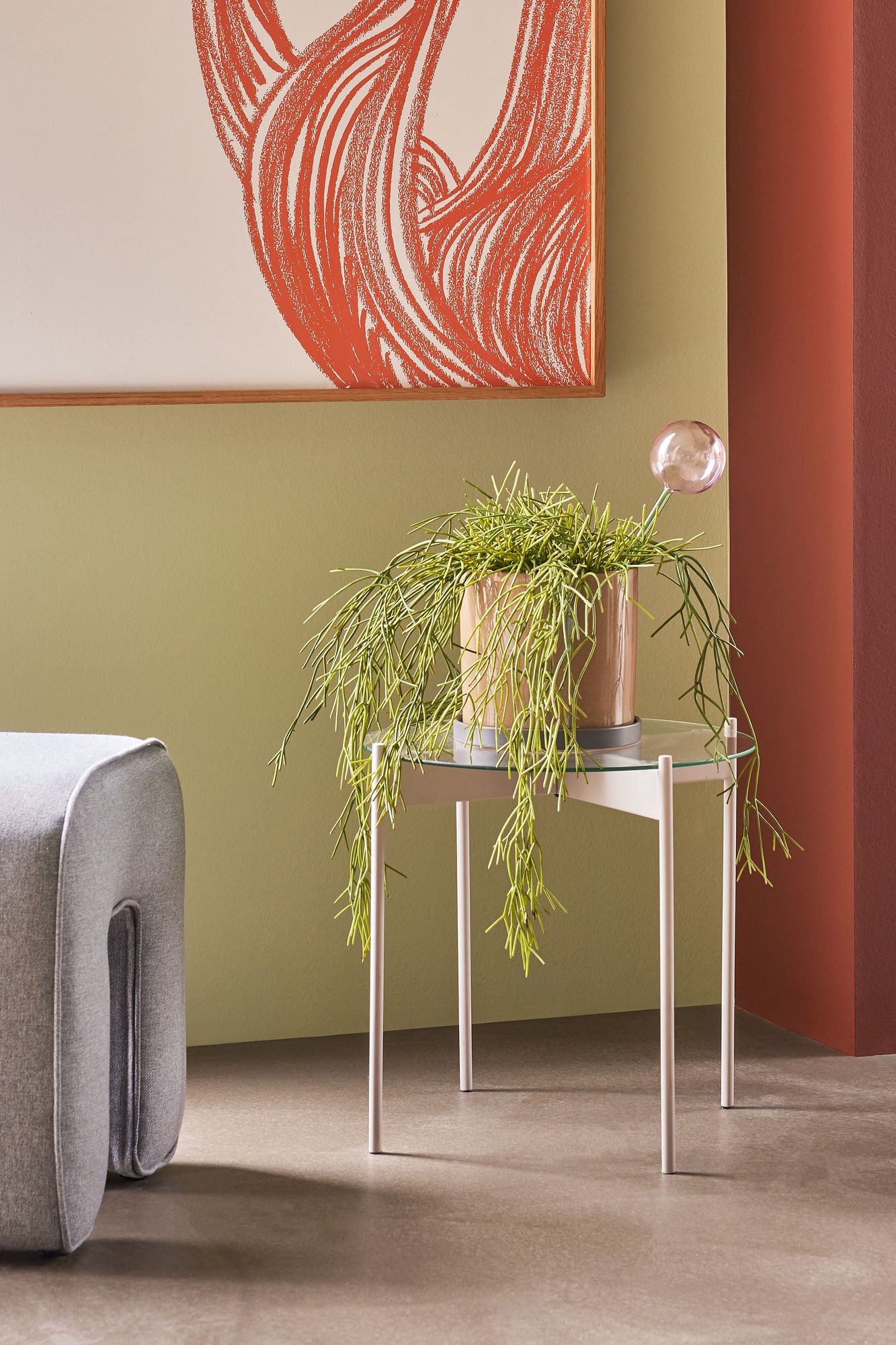 Beam Beistelltisch Sandfarben