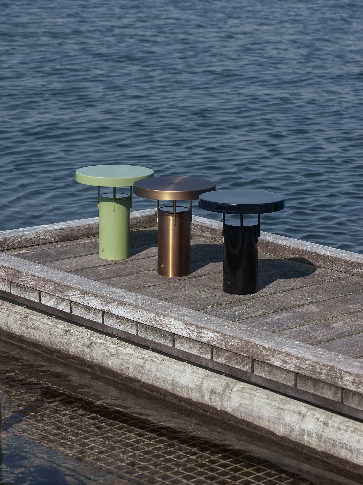 BringMe Tragbare Lampe Brüniertes messing