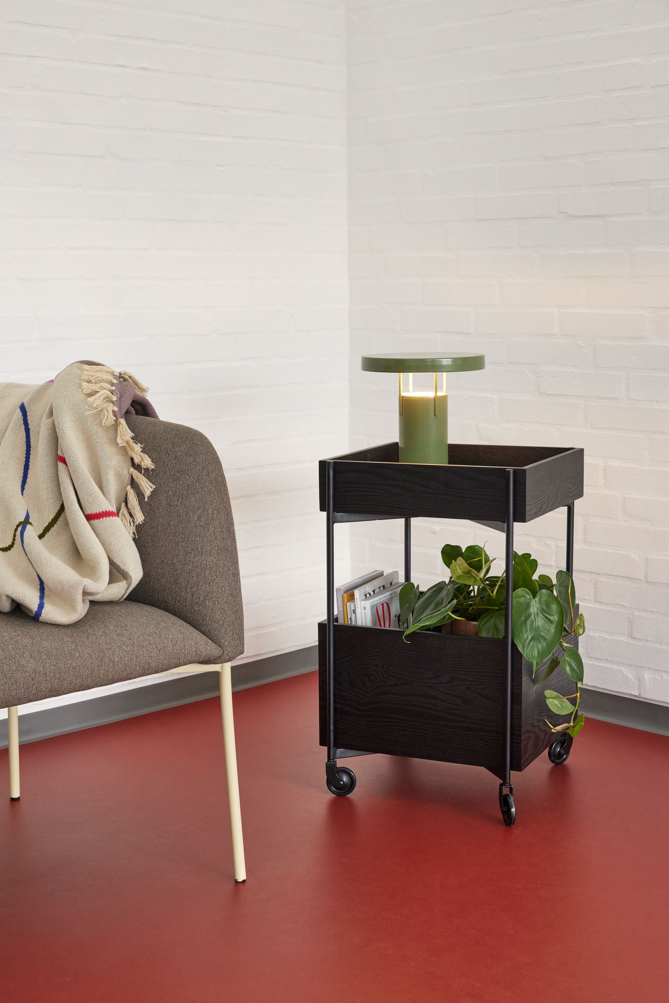 Fresh Servierwagen Schwarz