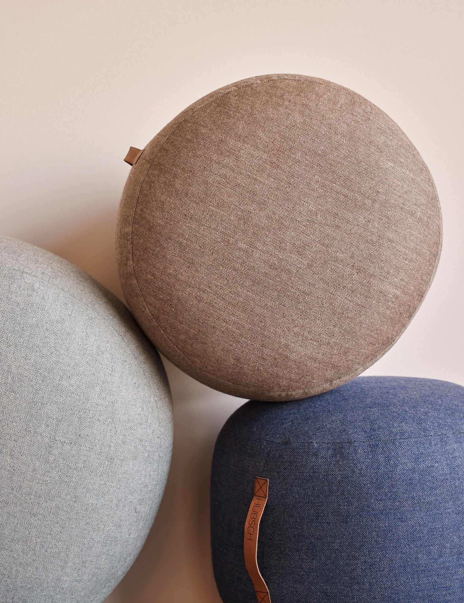 Mochi Pouf Ø50 Braun