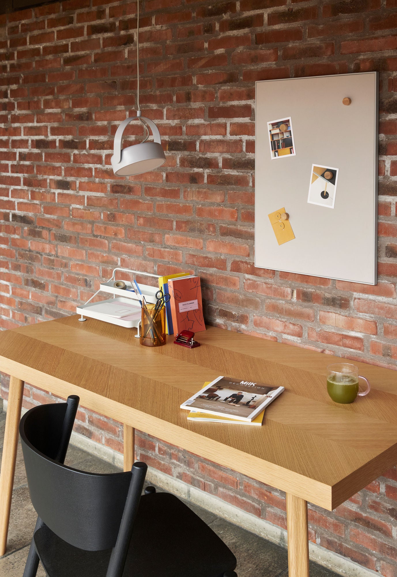 Herringbone Esstisch Small Naturfarben