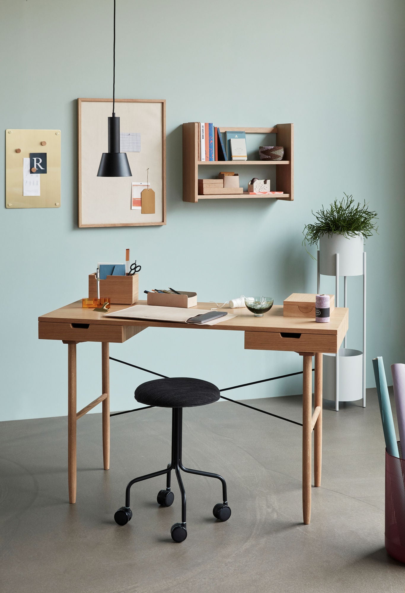 Mono Hängelampe Schwarz