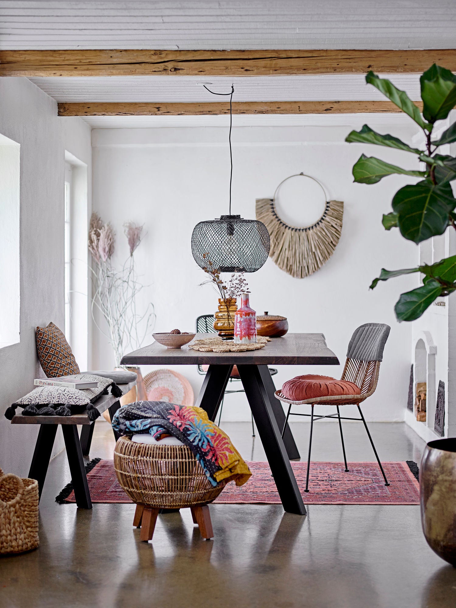 Raw Eichenbank Aus FSC Holz mit Warmer Braunton und Natürliche Maserung