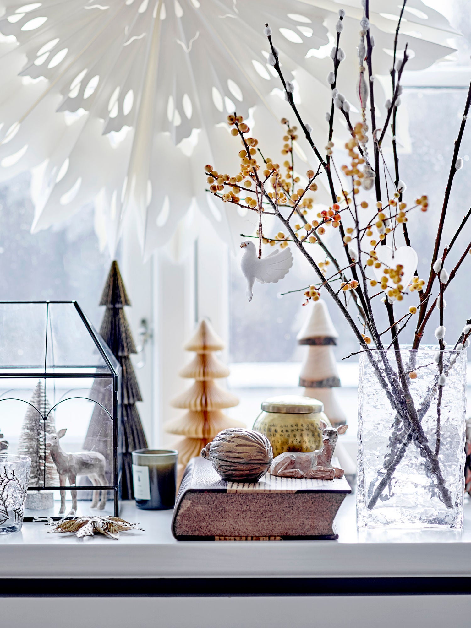 Tuan Rentier-Set, Natur, Polyresin