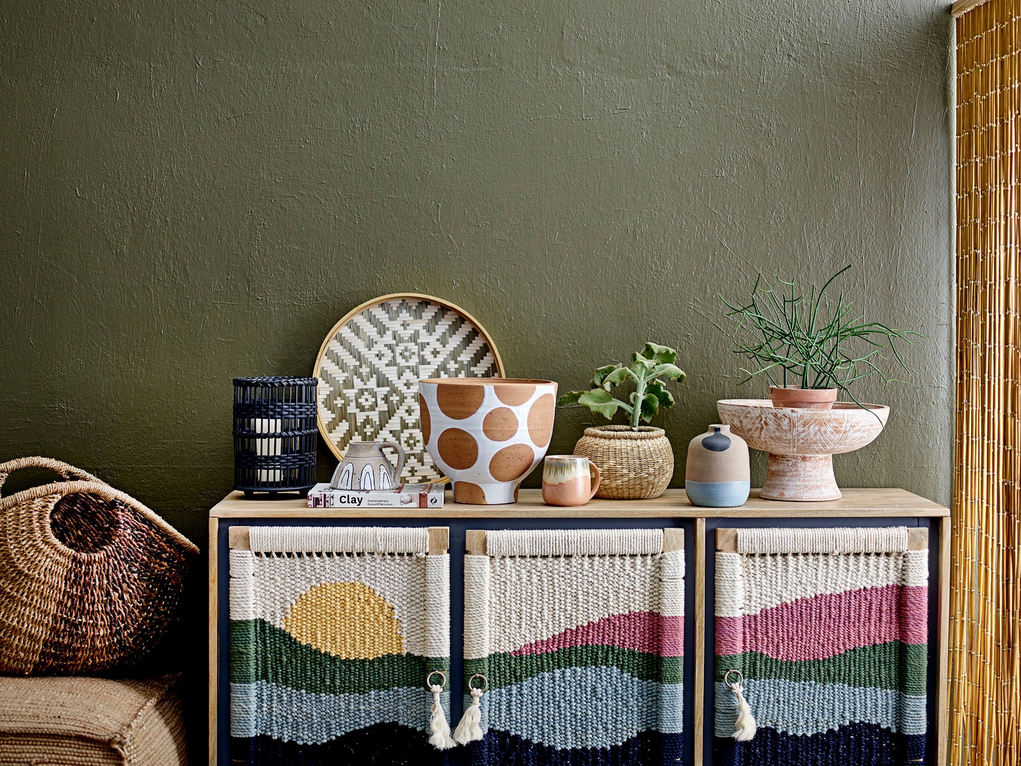 Cloe Becher mit farbenfroher Glasur 3er-Set