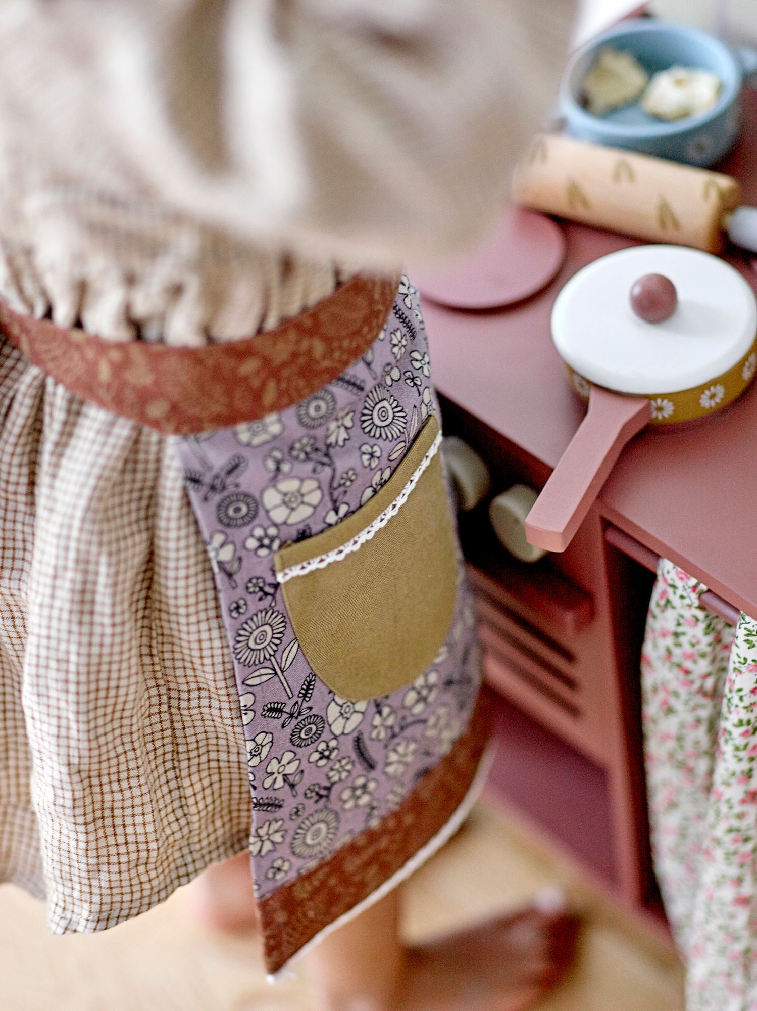 Pippi Mini-Ofen, Braun, FSC® 100%, MDF