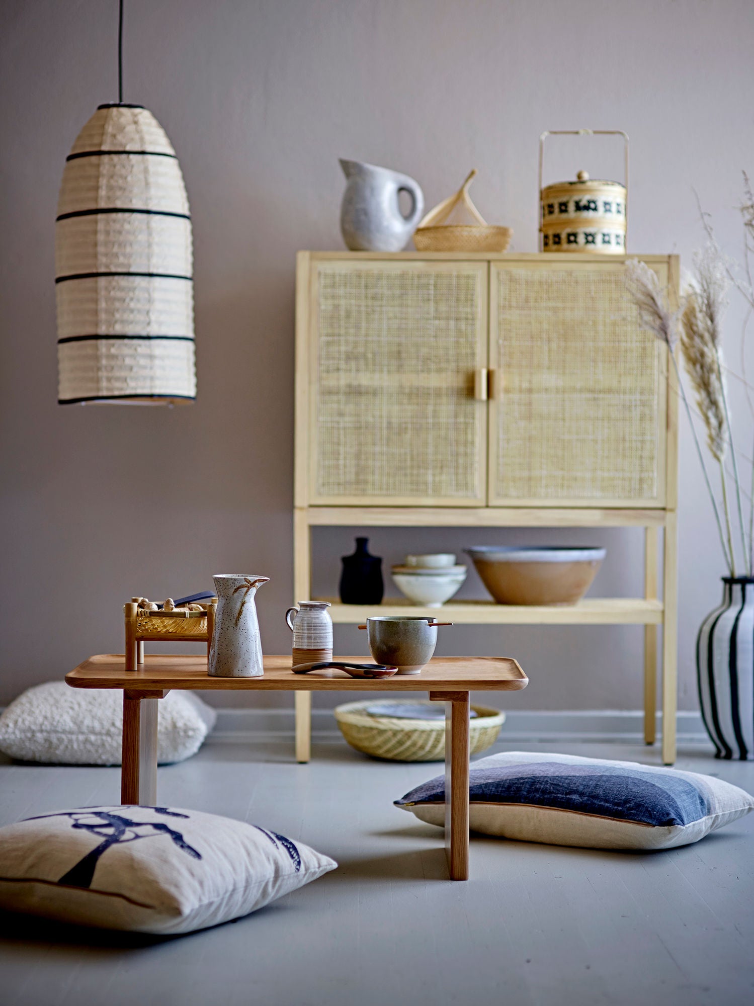 Nico Korb Bambus Natur Elegante Aufbewahrung für Schlüssel und Schmuck