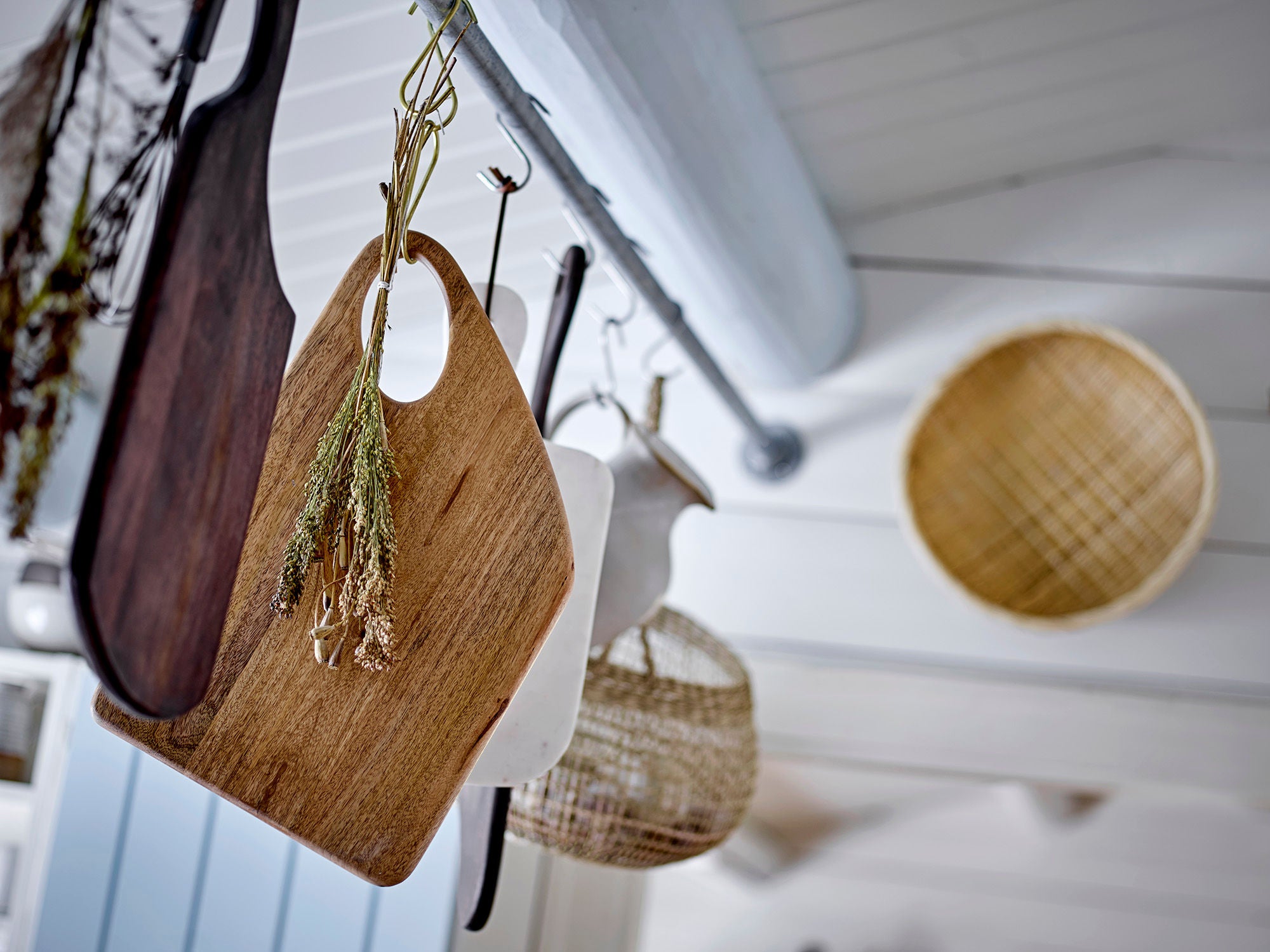 Nico Korb Bambus Natur Elegante Aufbewahrung für Schlüssel und Schmuck