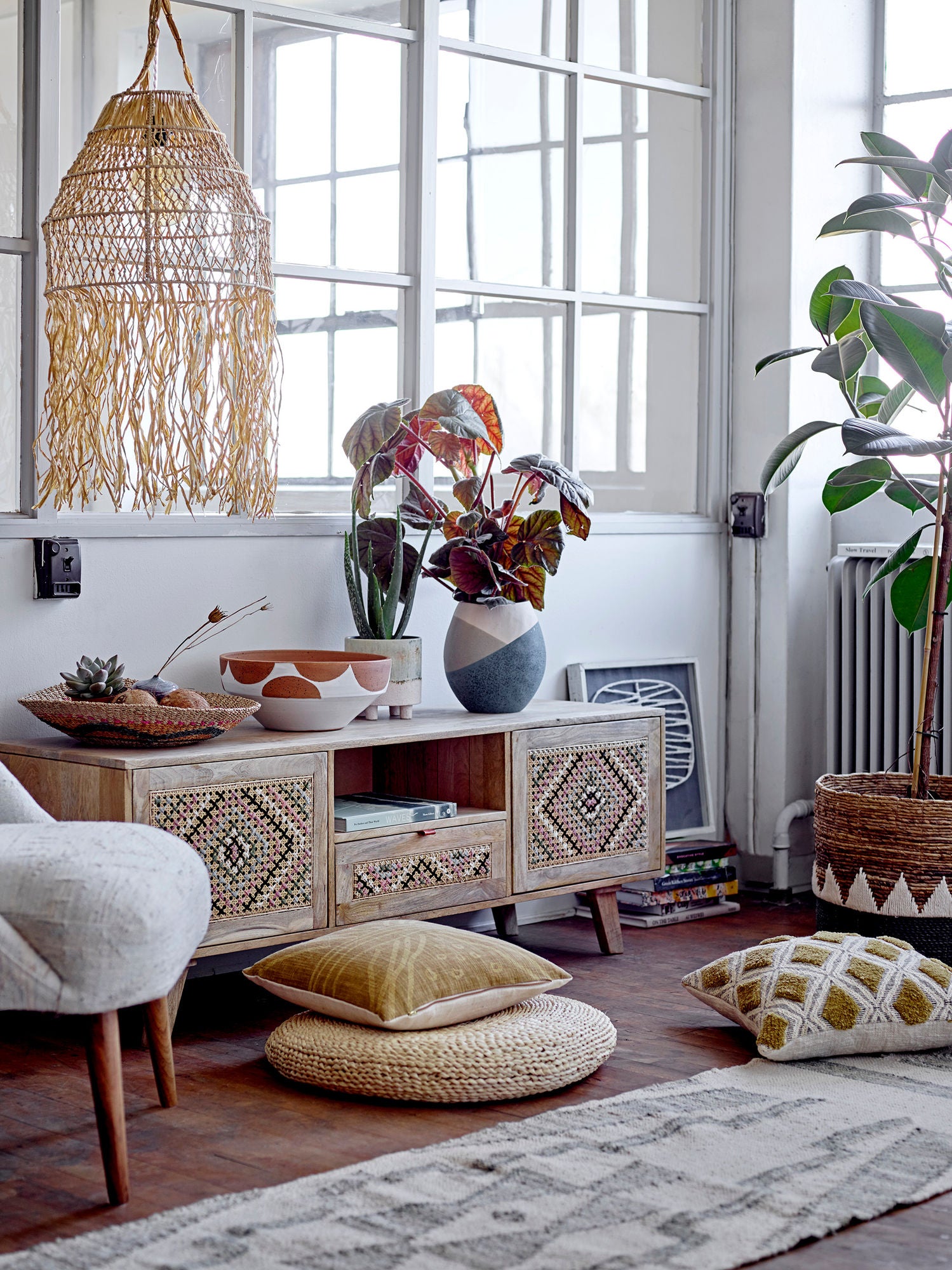 Delara Grüner Wollteppich Aus Natürlicher Wolle für Wohnzimmer Langlebigkeit und Weichheit