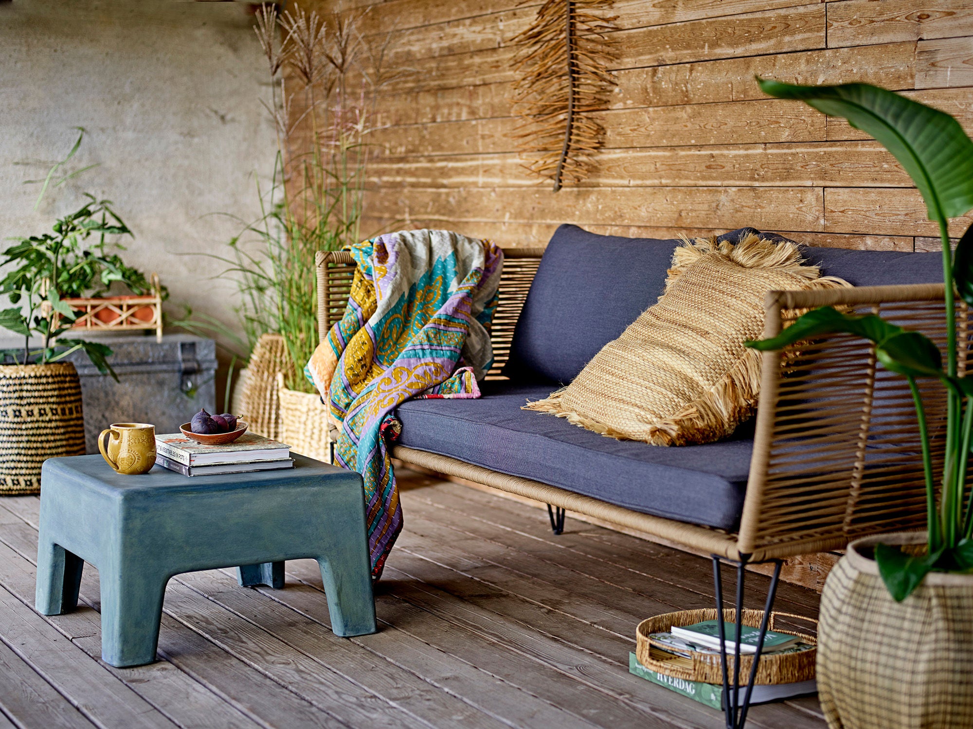 Diora Seegras Aufbewahrungskorb Ballonform Zweier Set Vielseitig für Kissen