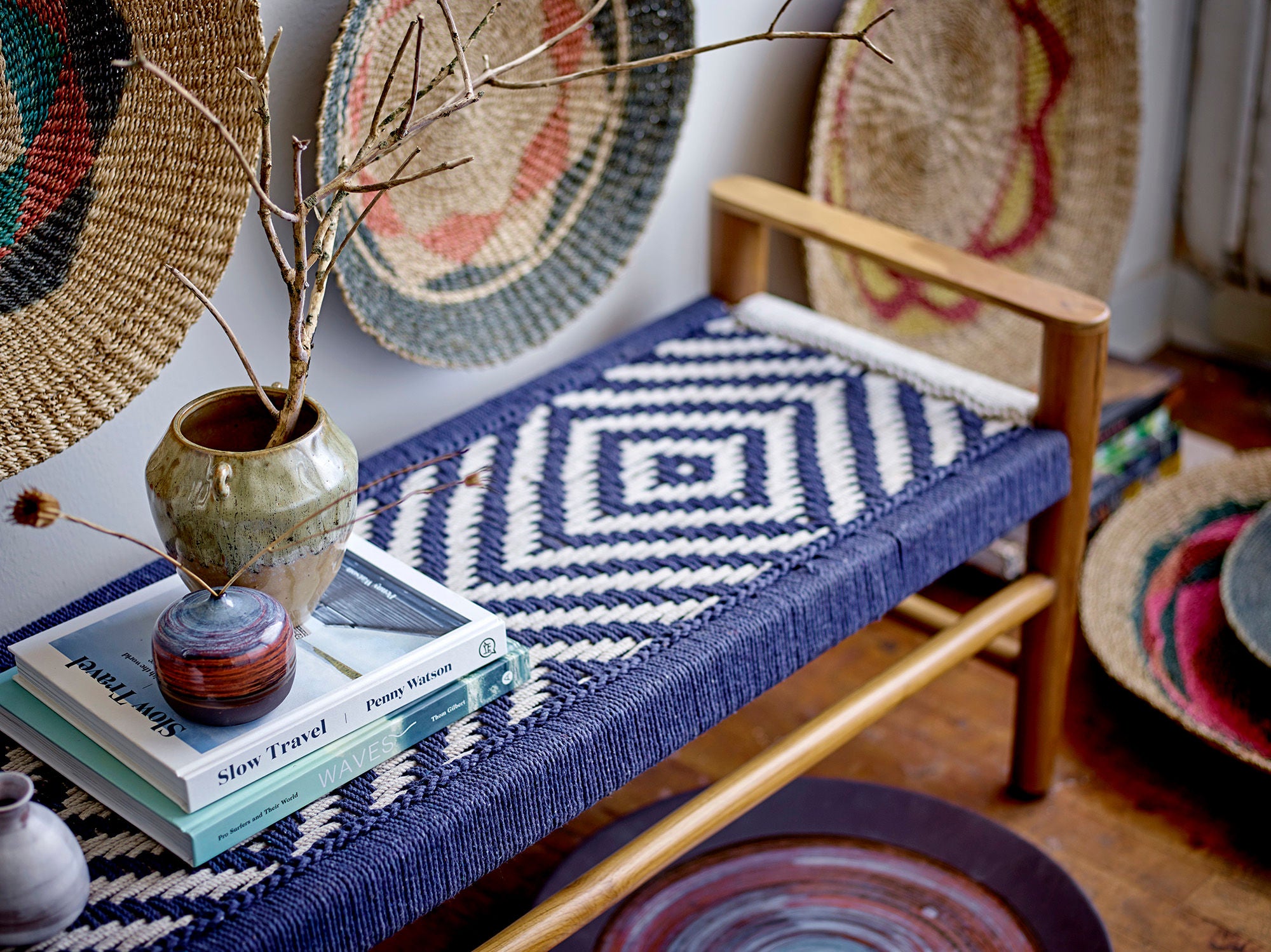 Maes Deko, Blue, Steingut