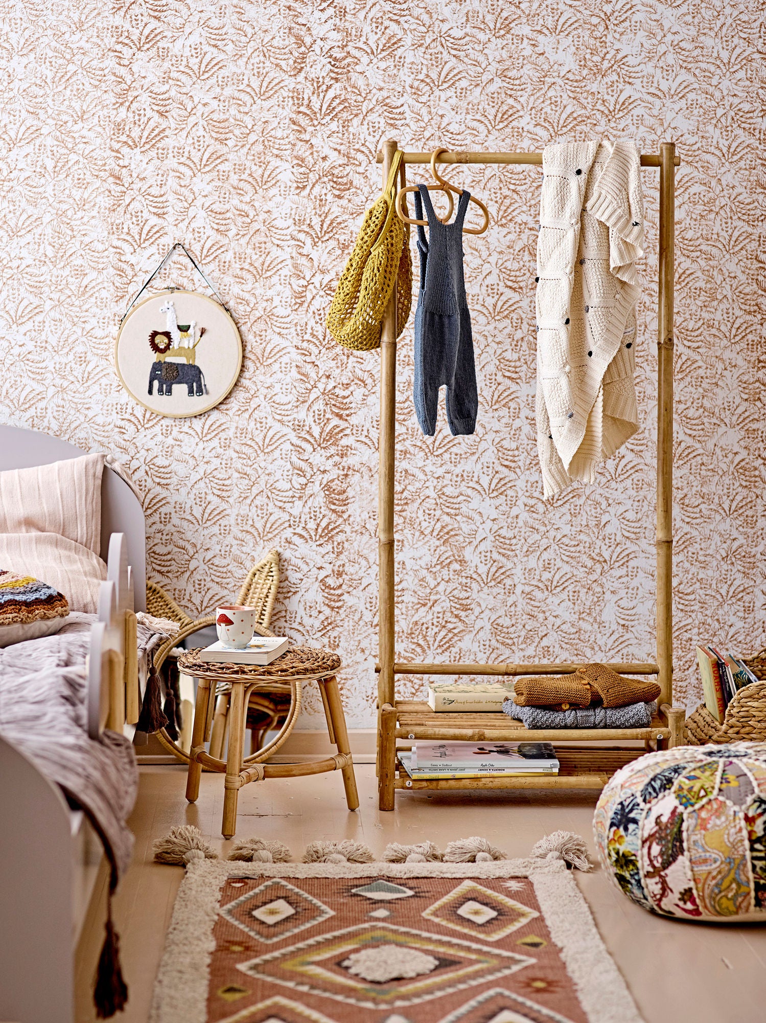 Christianna Kleiderständer, Natur, Bambus