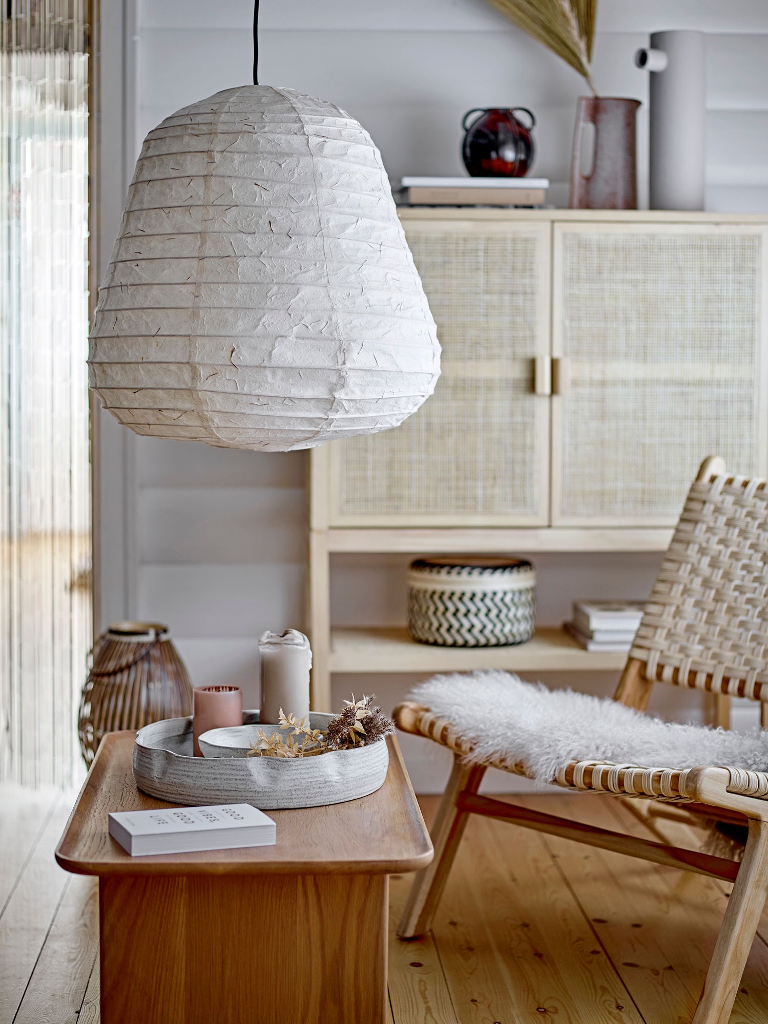 Leda Steingut Tablett Zentrale Öffnung für Stilvolle Speisenpräsentation